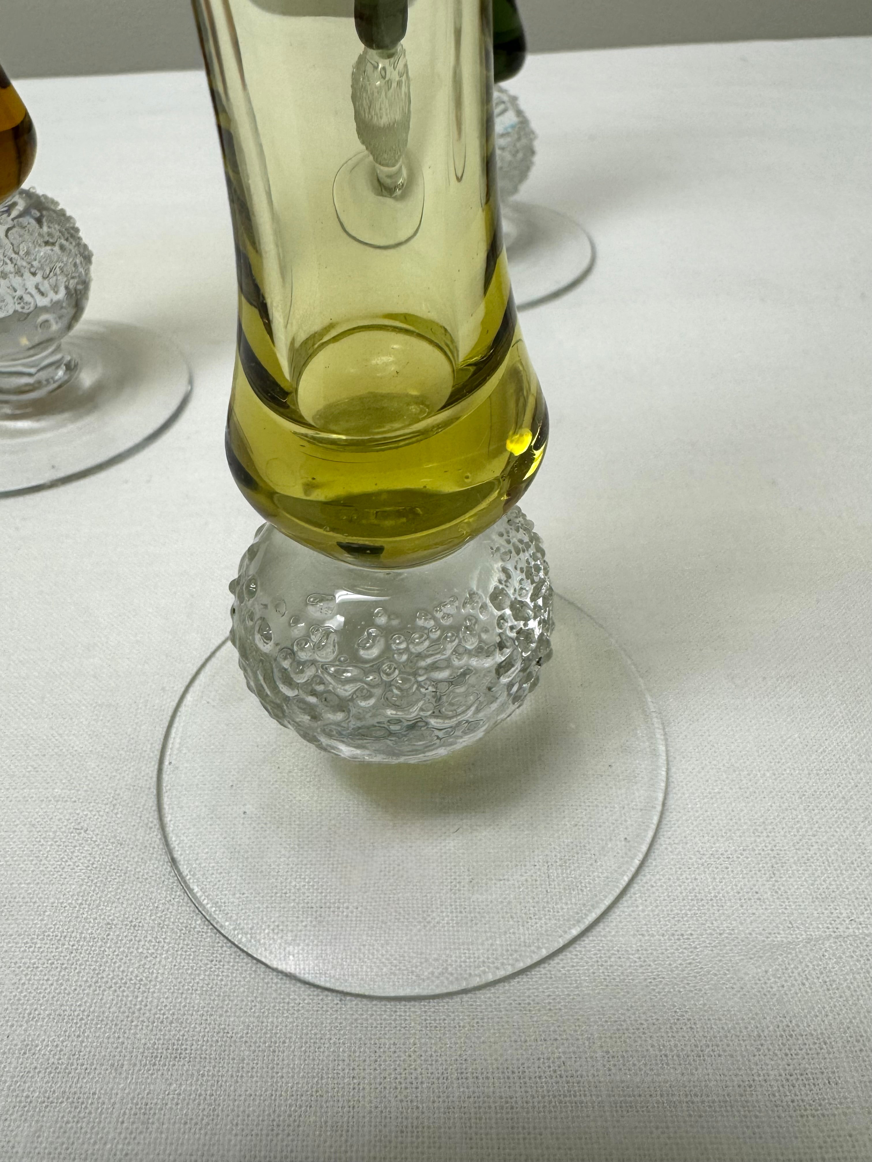 Vintage Bombay le Vignon Glasses Set of 4