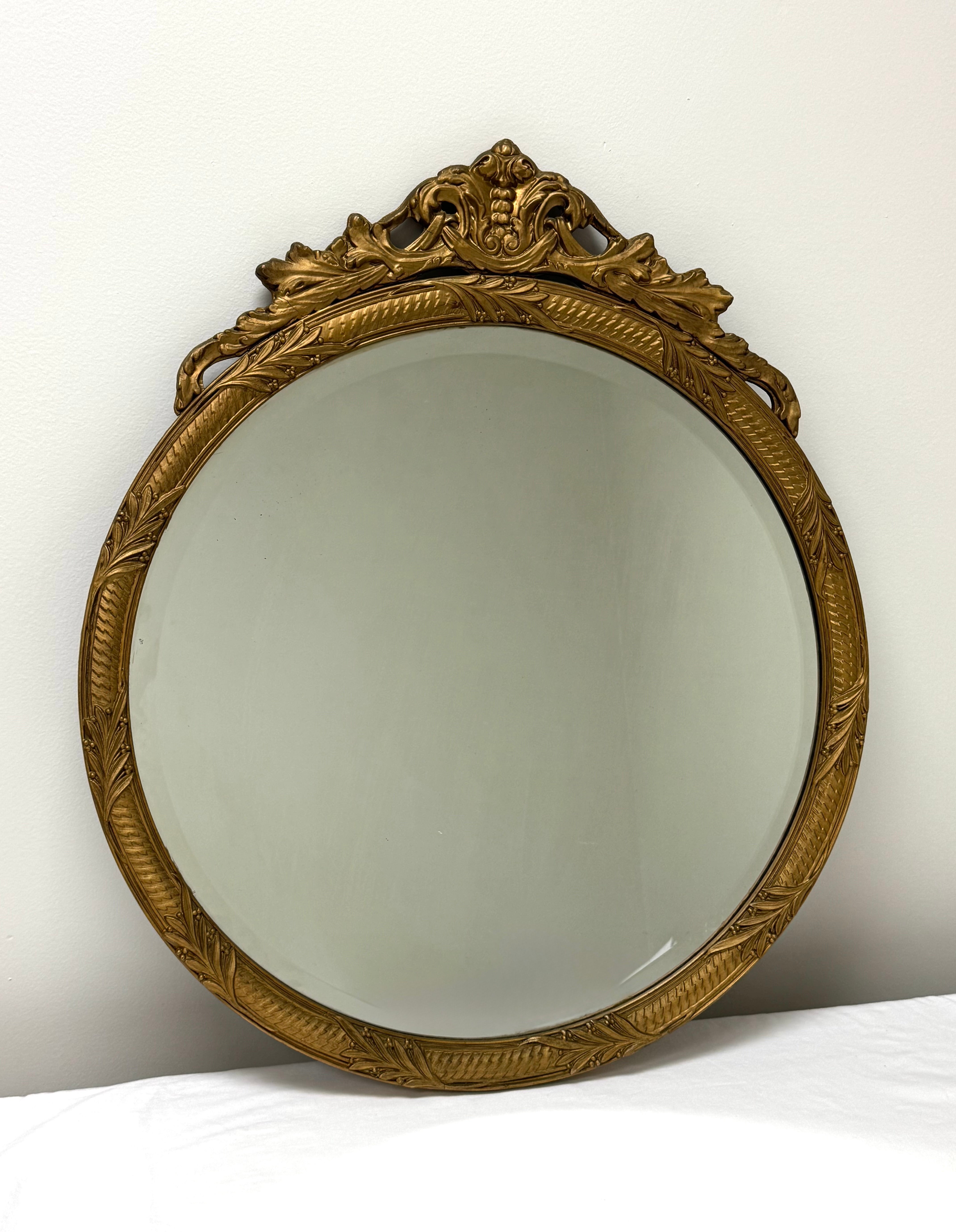 Vintage French Giltwood Mirror