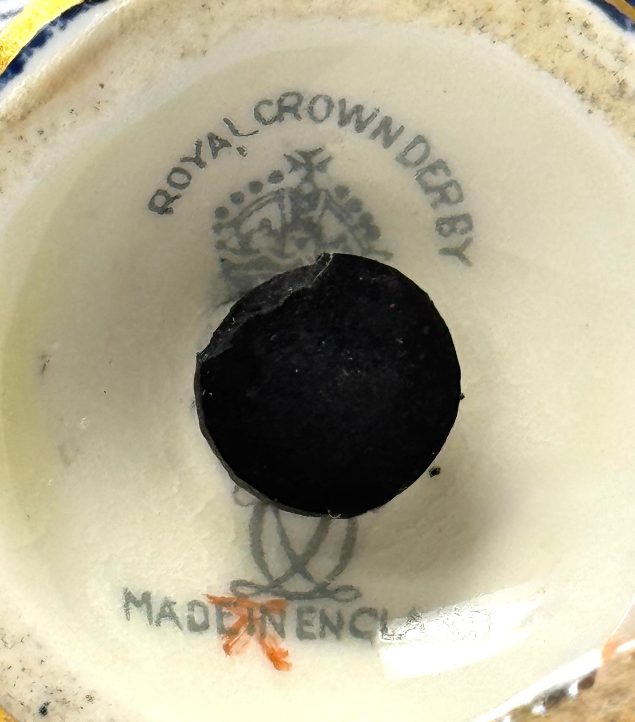 ROYAL CROWN DERBY 'Mikado' Salt & Pepper