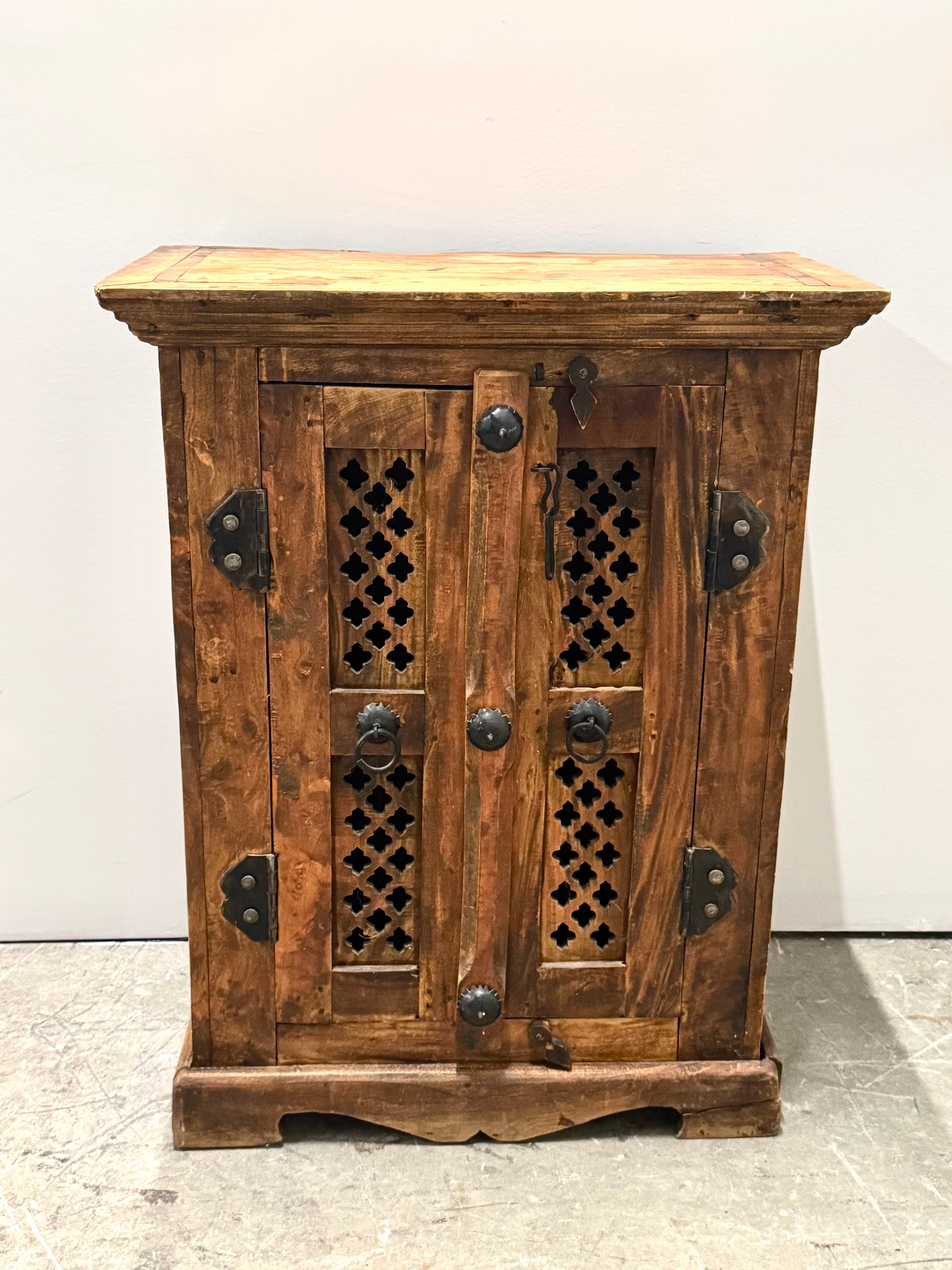 Rustic Indian Cabinet