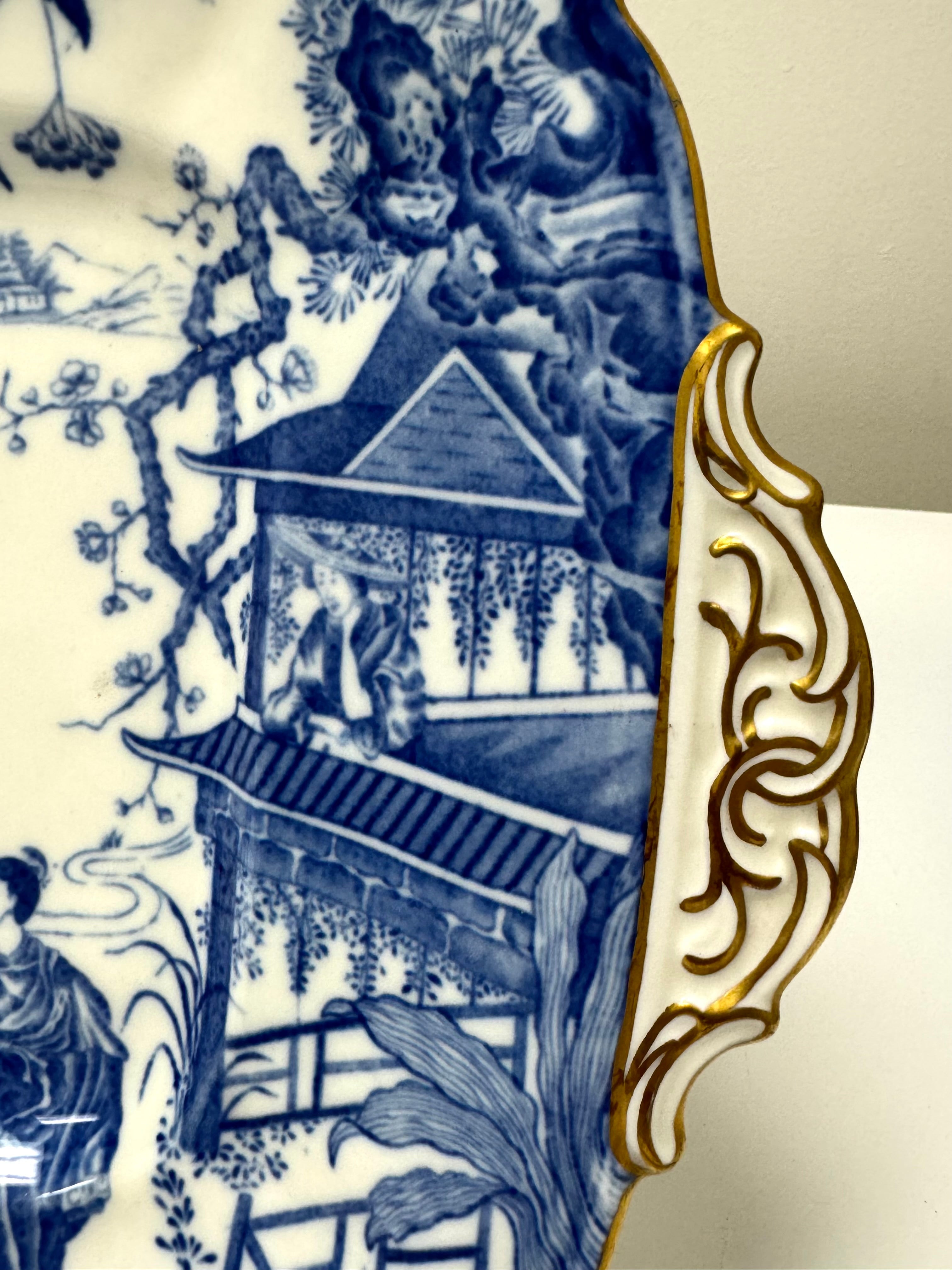 ROYAL CROWN DERBY 'Mikado' Cake Plate