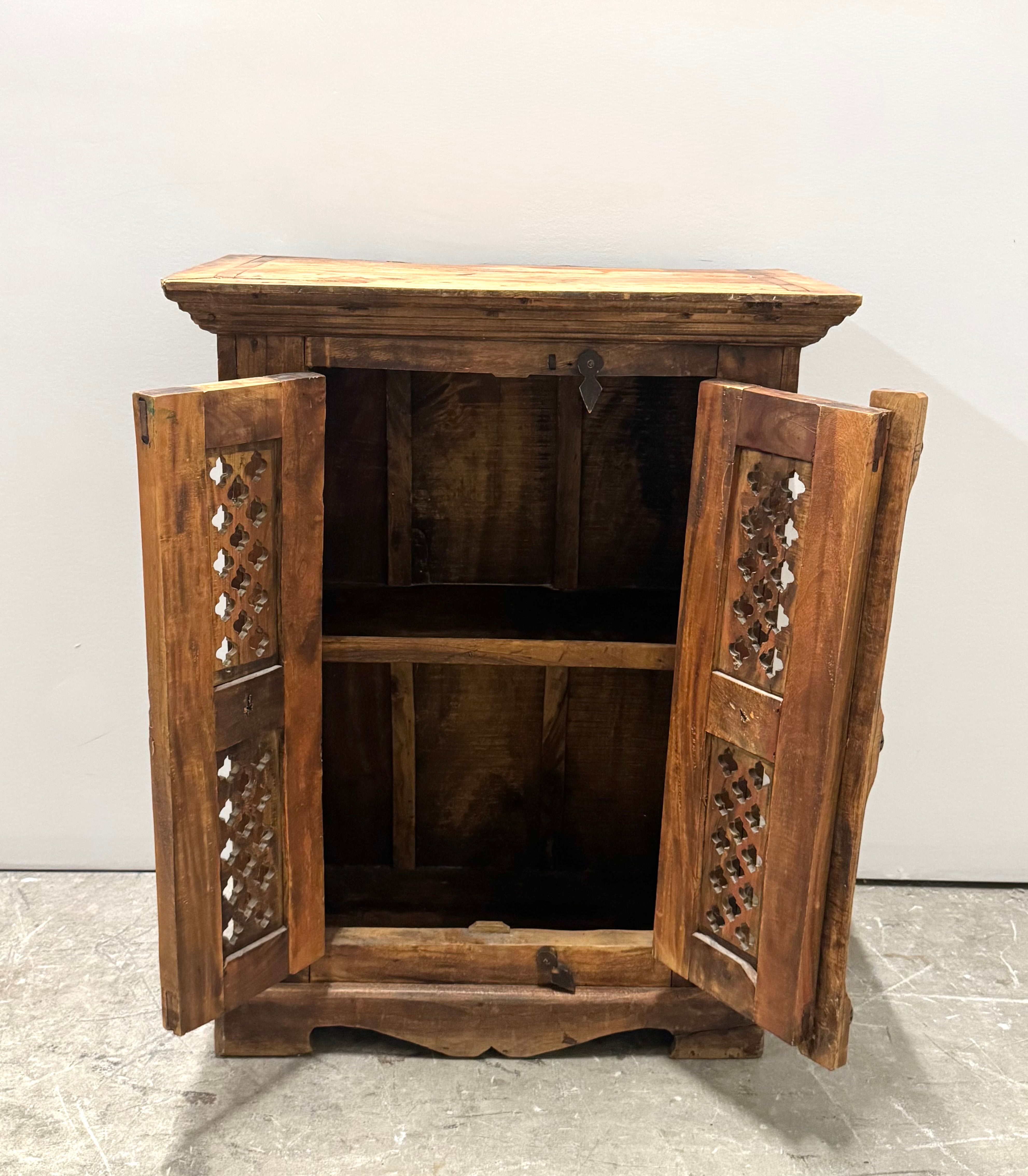 Rustic Indian Cabinet
