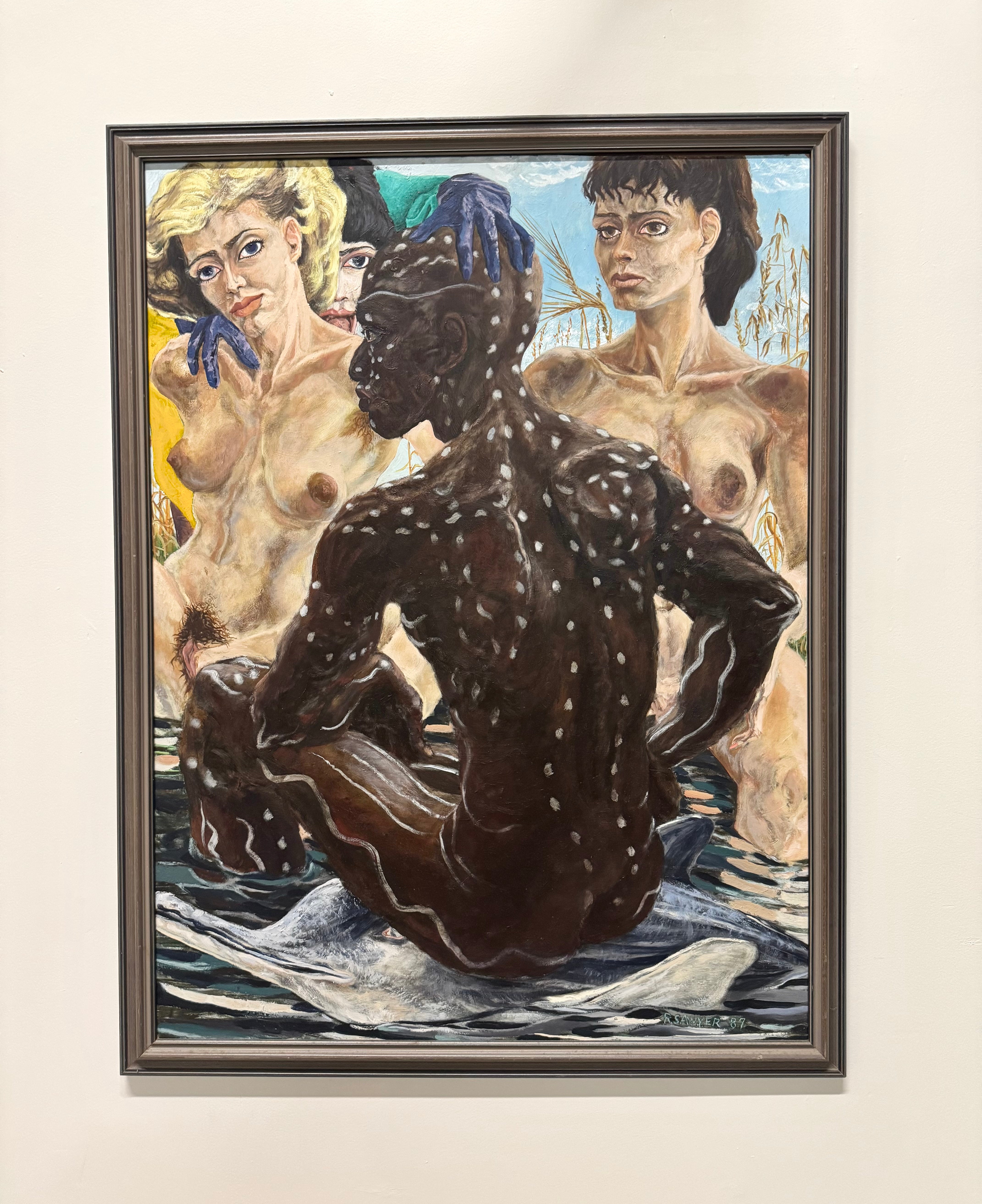 'Bathers' Original Art