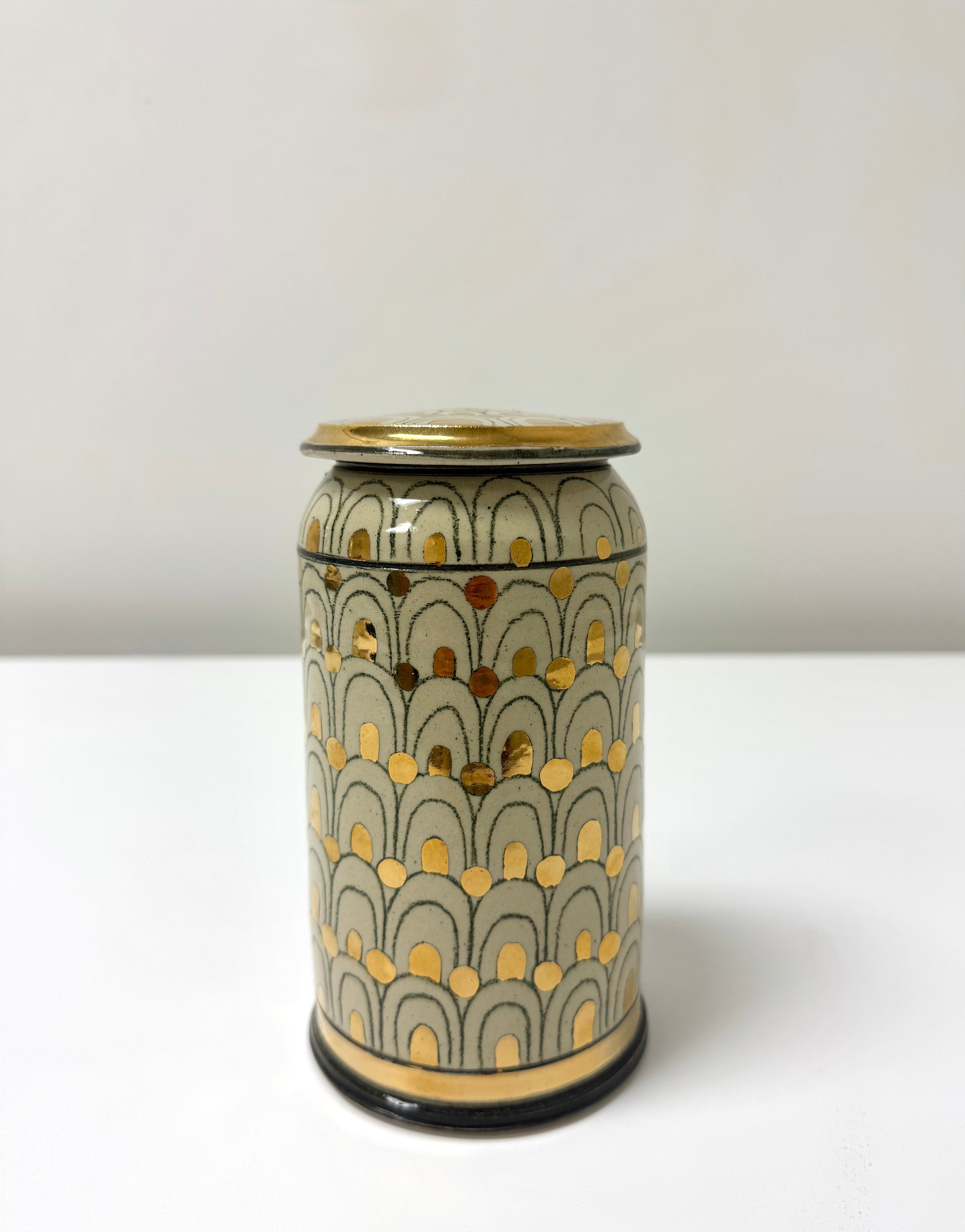 Art Deco Lidded Jar