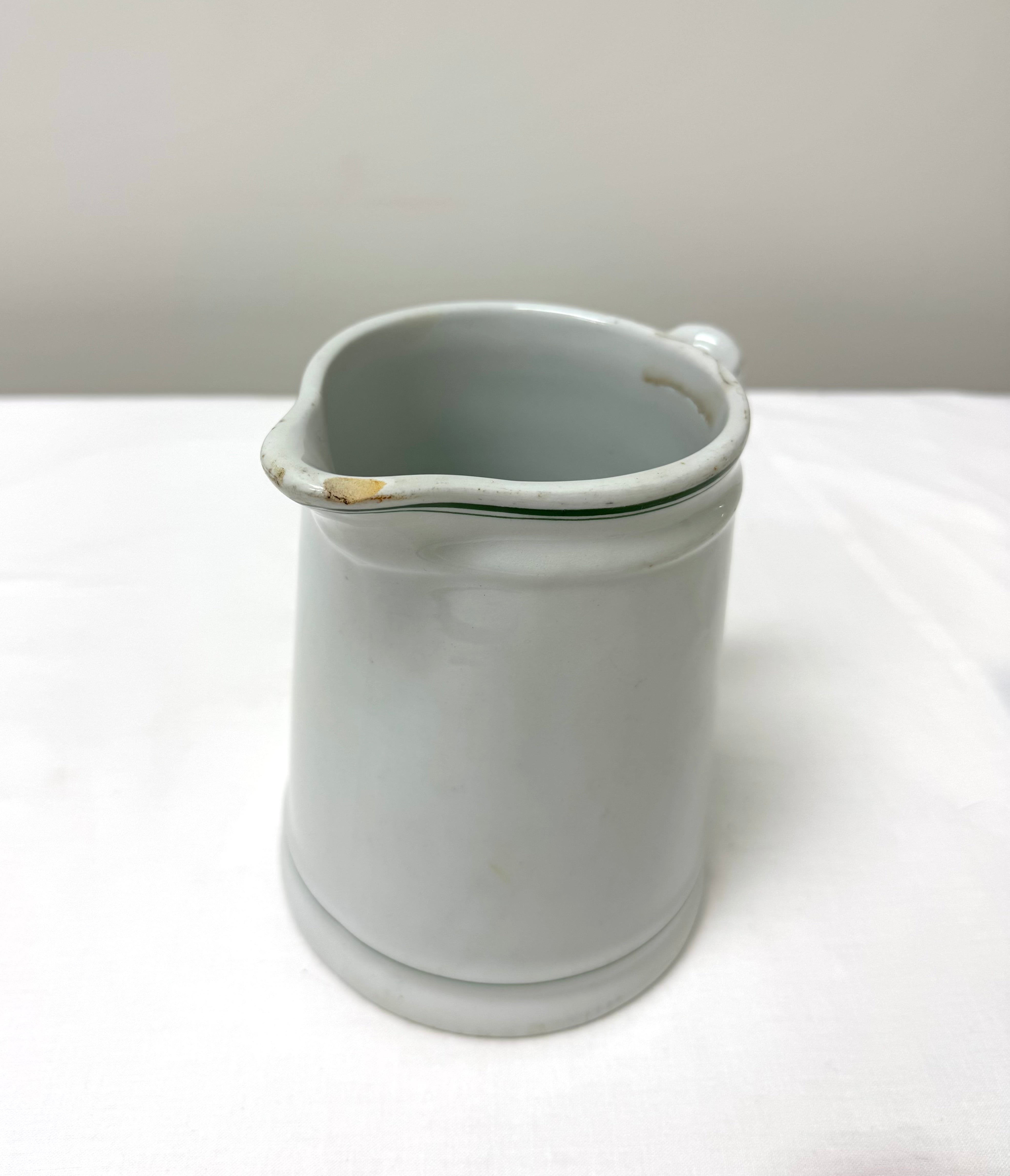 Vintage Ironstone Hotelware 7" Pitcher