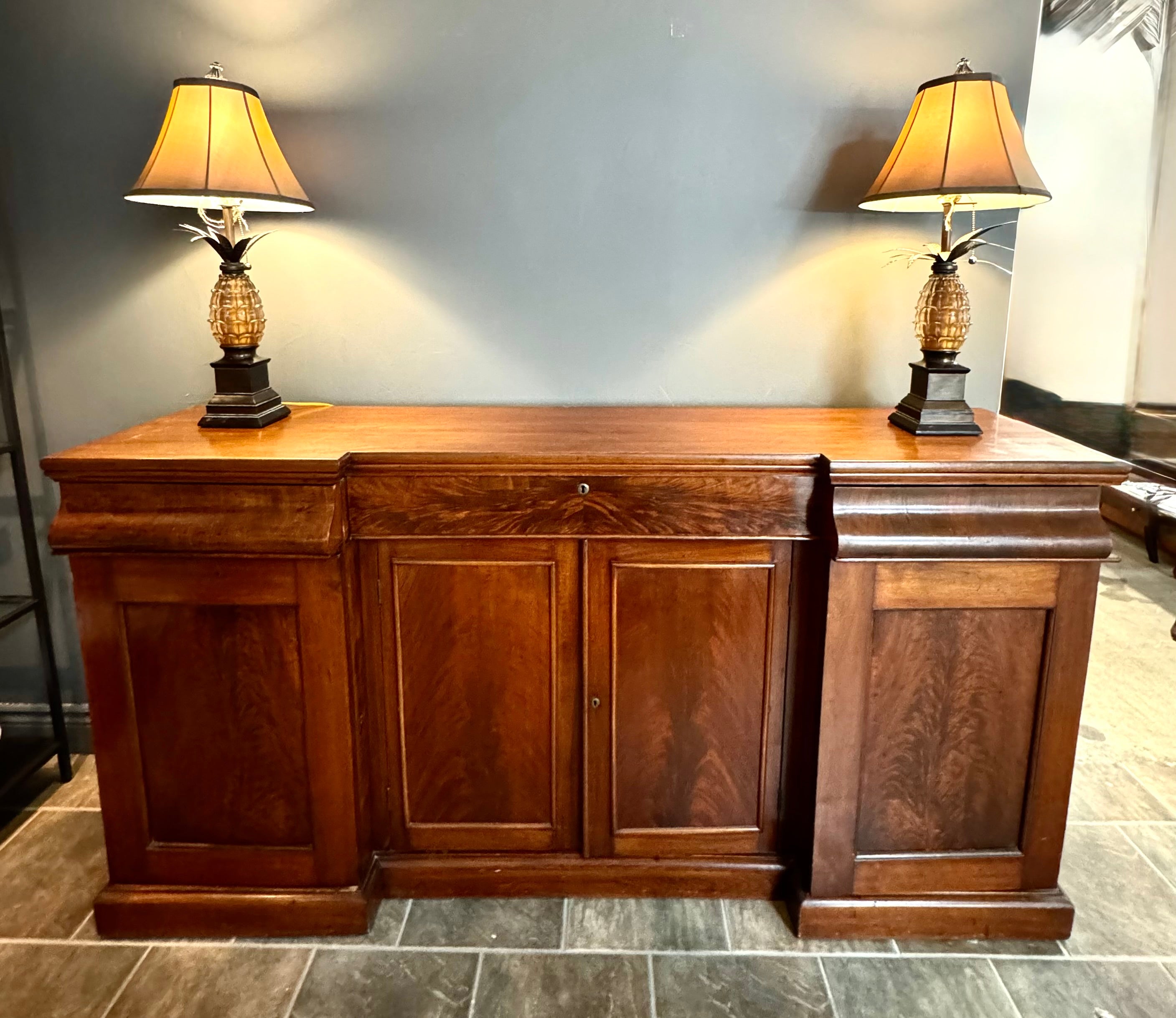 Antique Walnut Sideboard