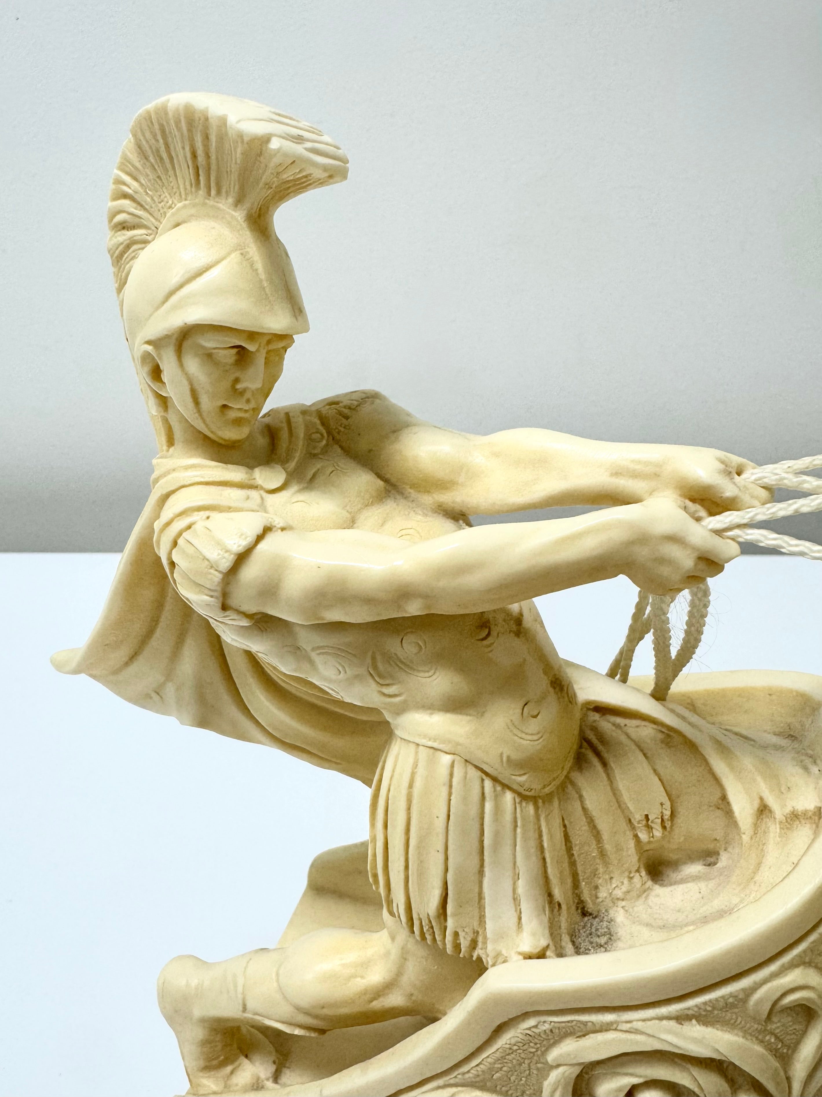 Vintage Santini 'Ben Hur' Sculpture