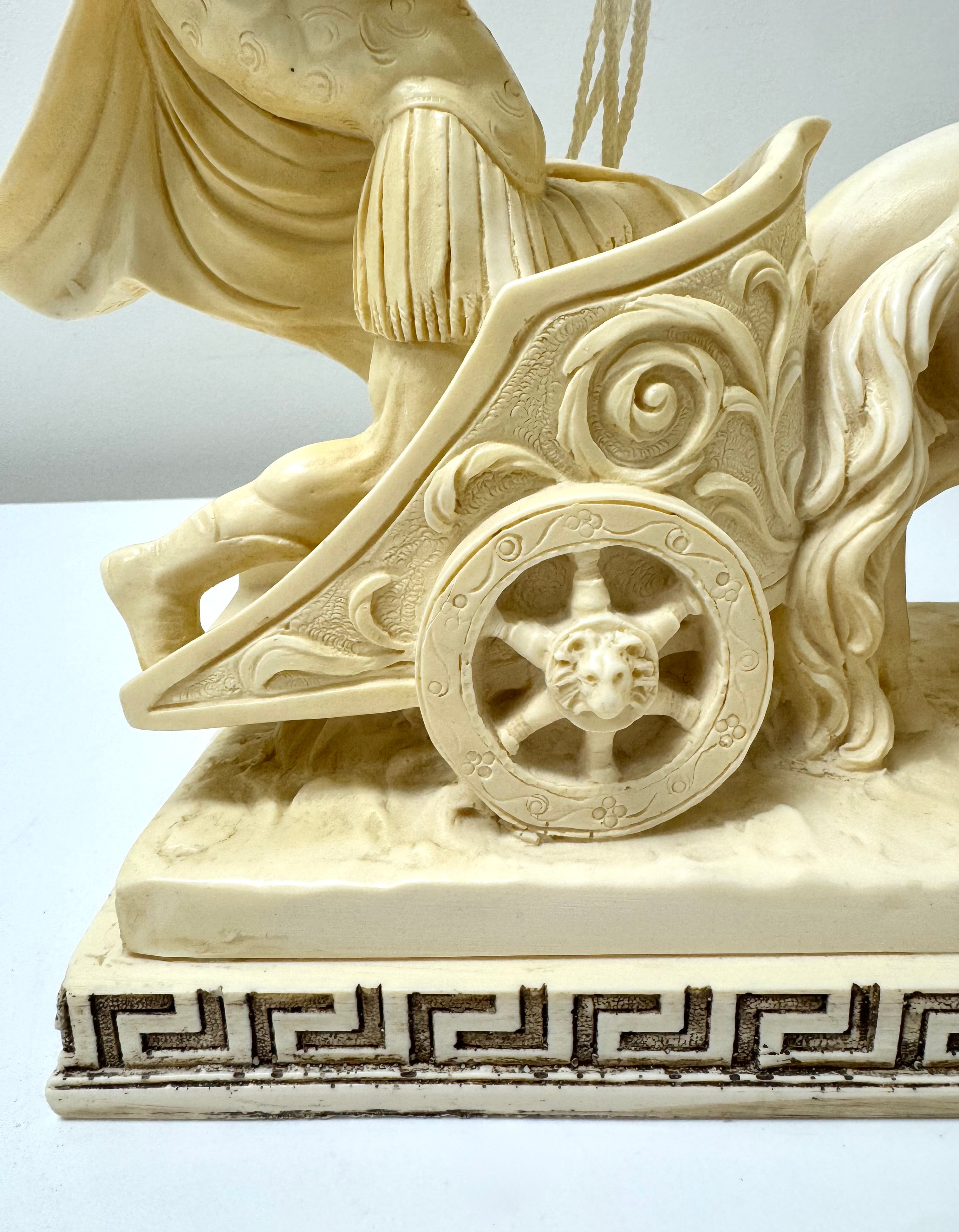 Vintage Santini 'Ben Hur' Sculpture