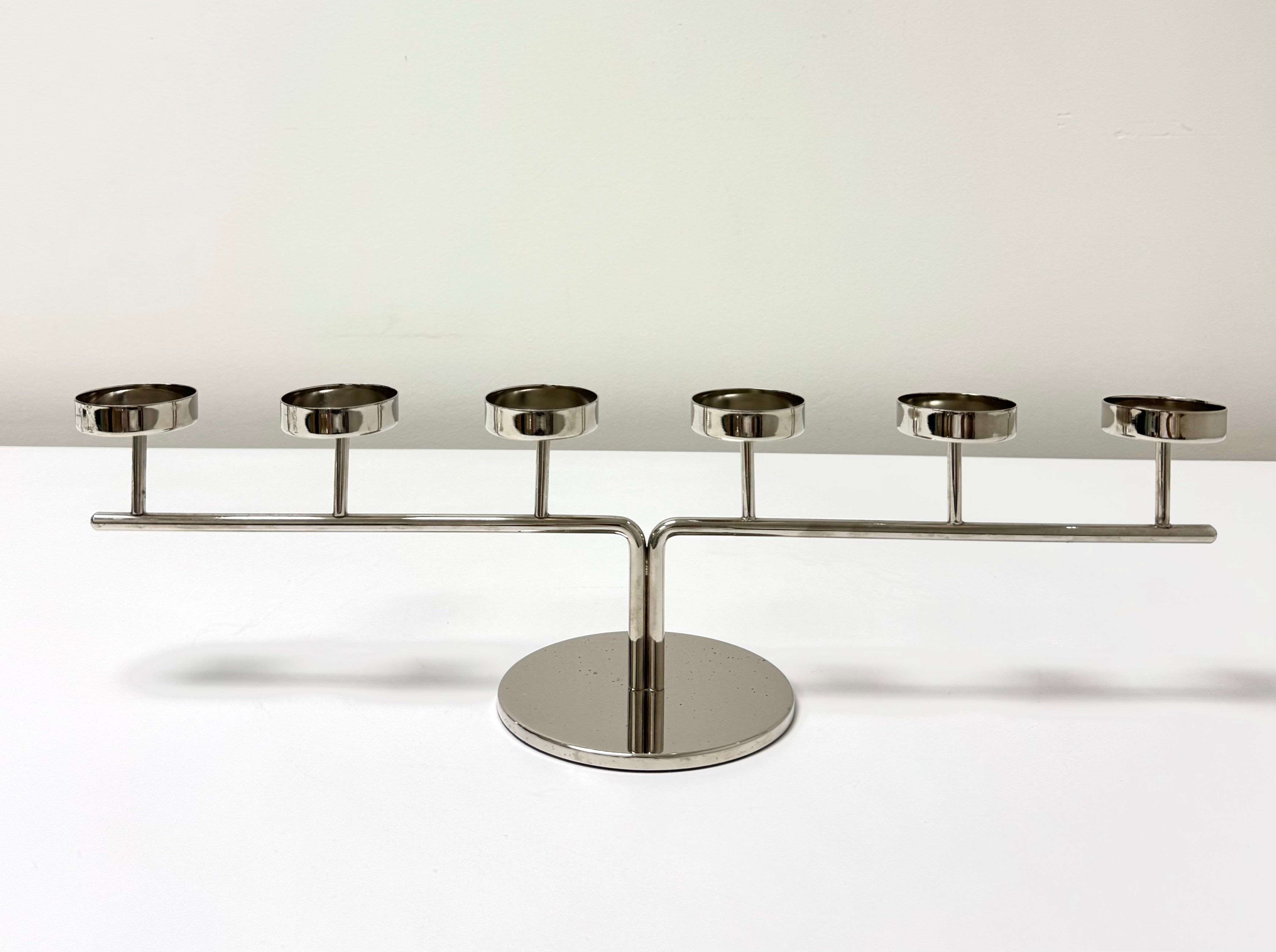 Polished Nickel Tealight Holder
