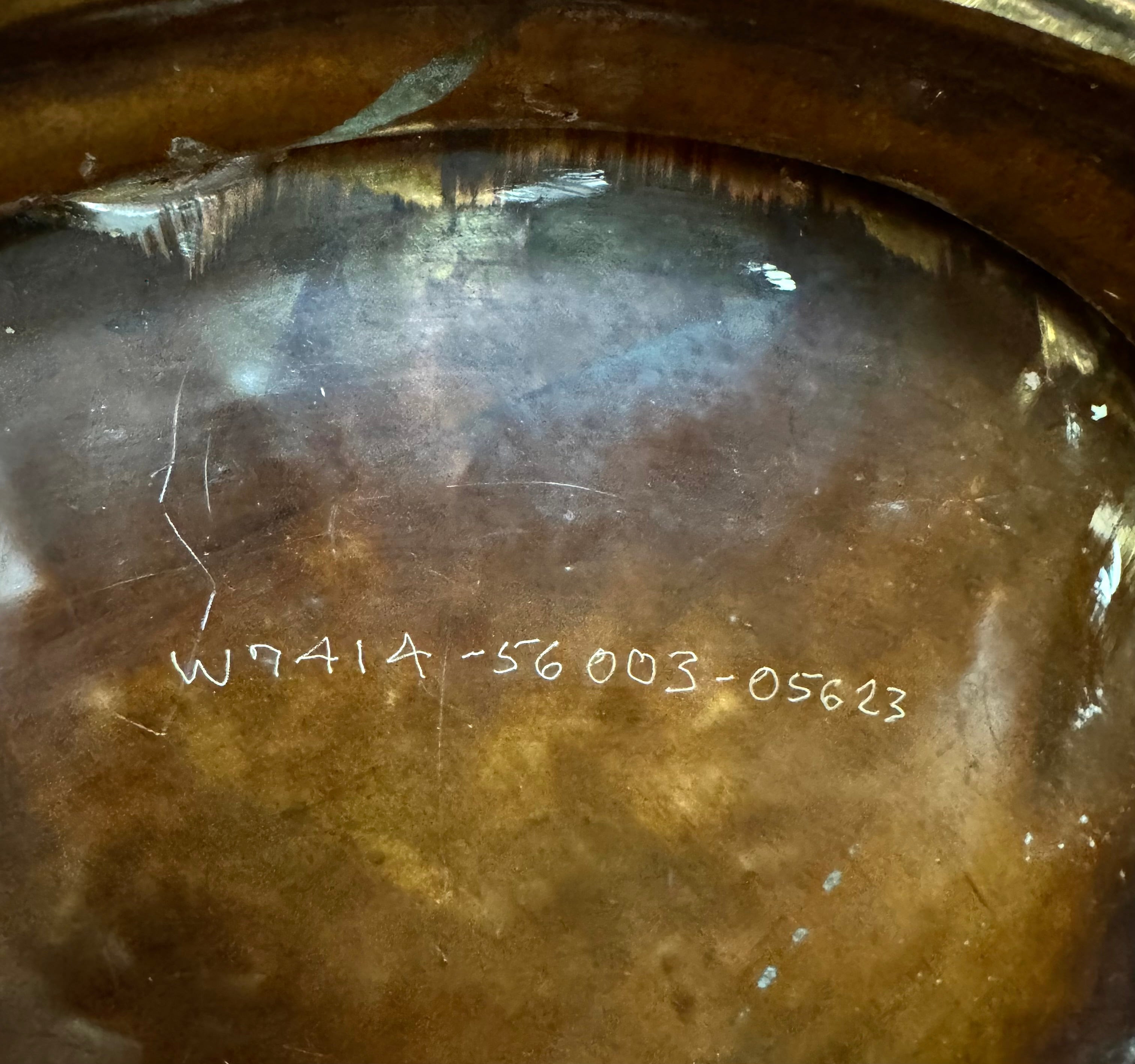 Antique Copper Helmet Coal Scuttle