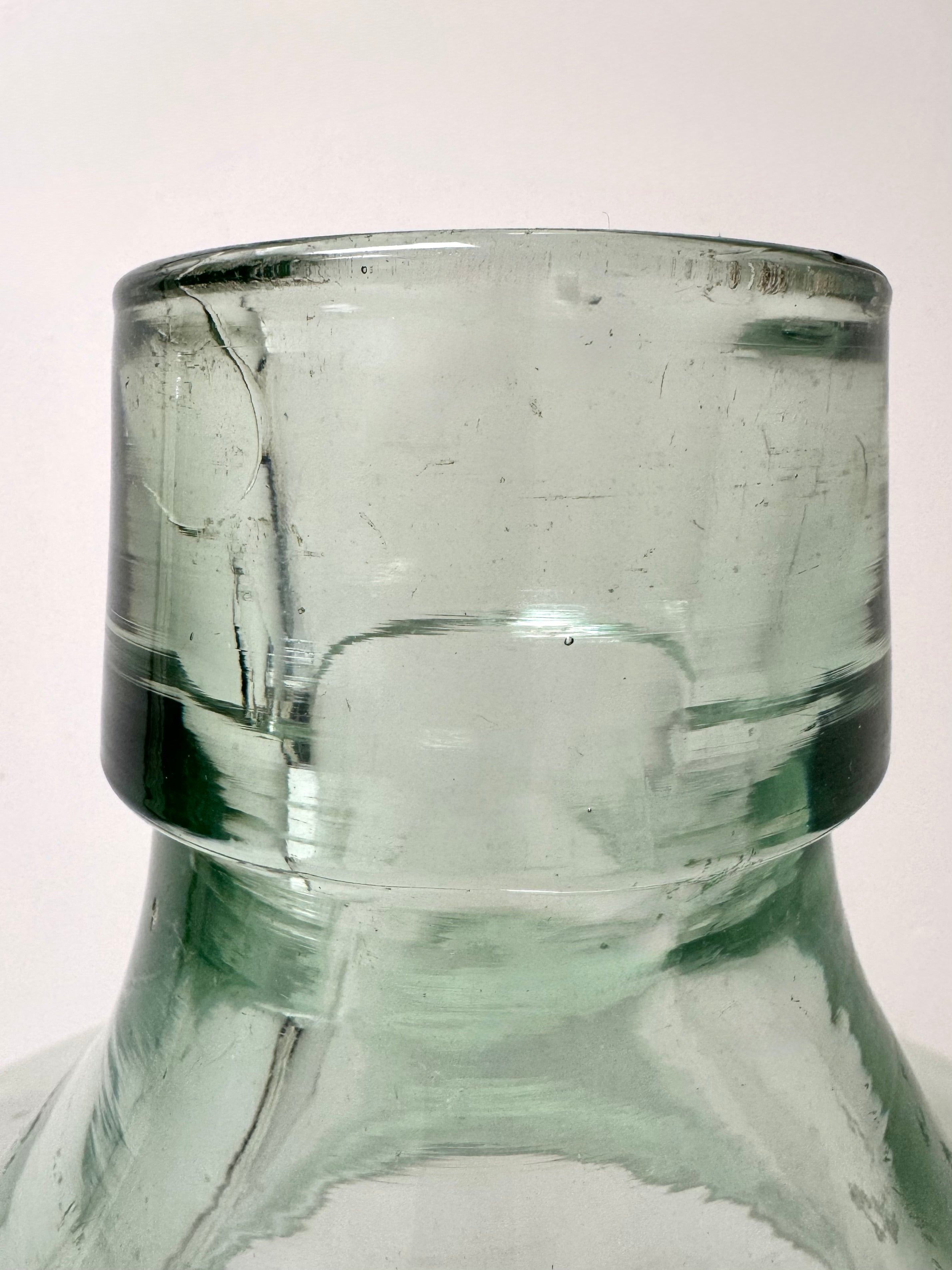 Vintage MCAG STD 13-gallon Glass Bottle