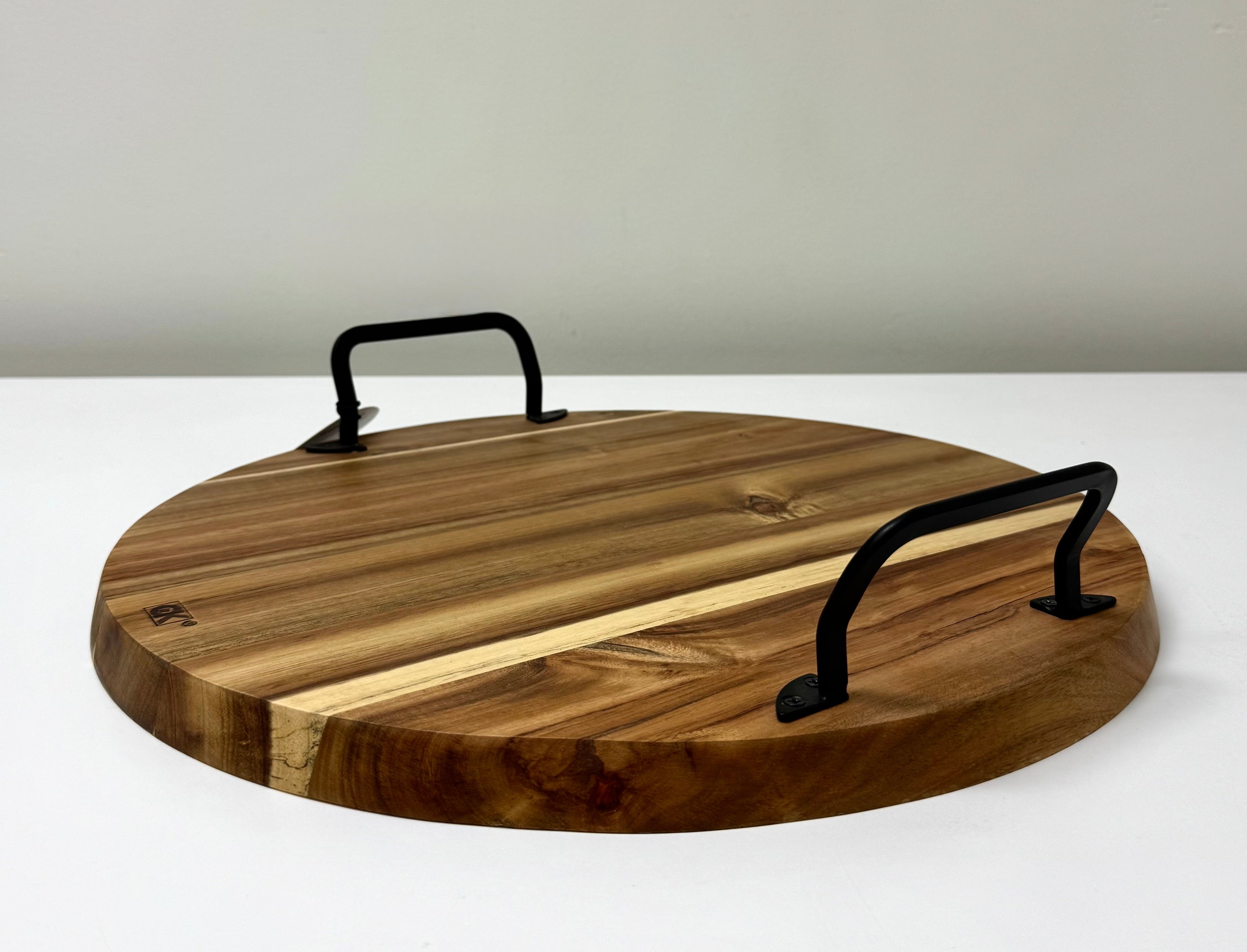 NEW Acacia Serving Board with Handles