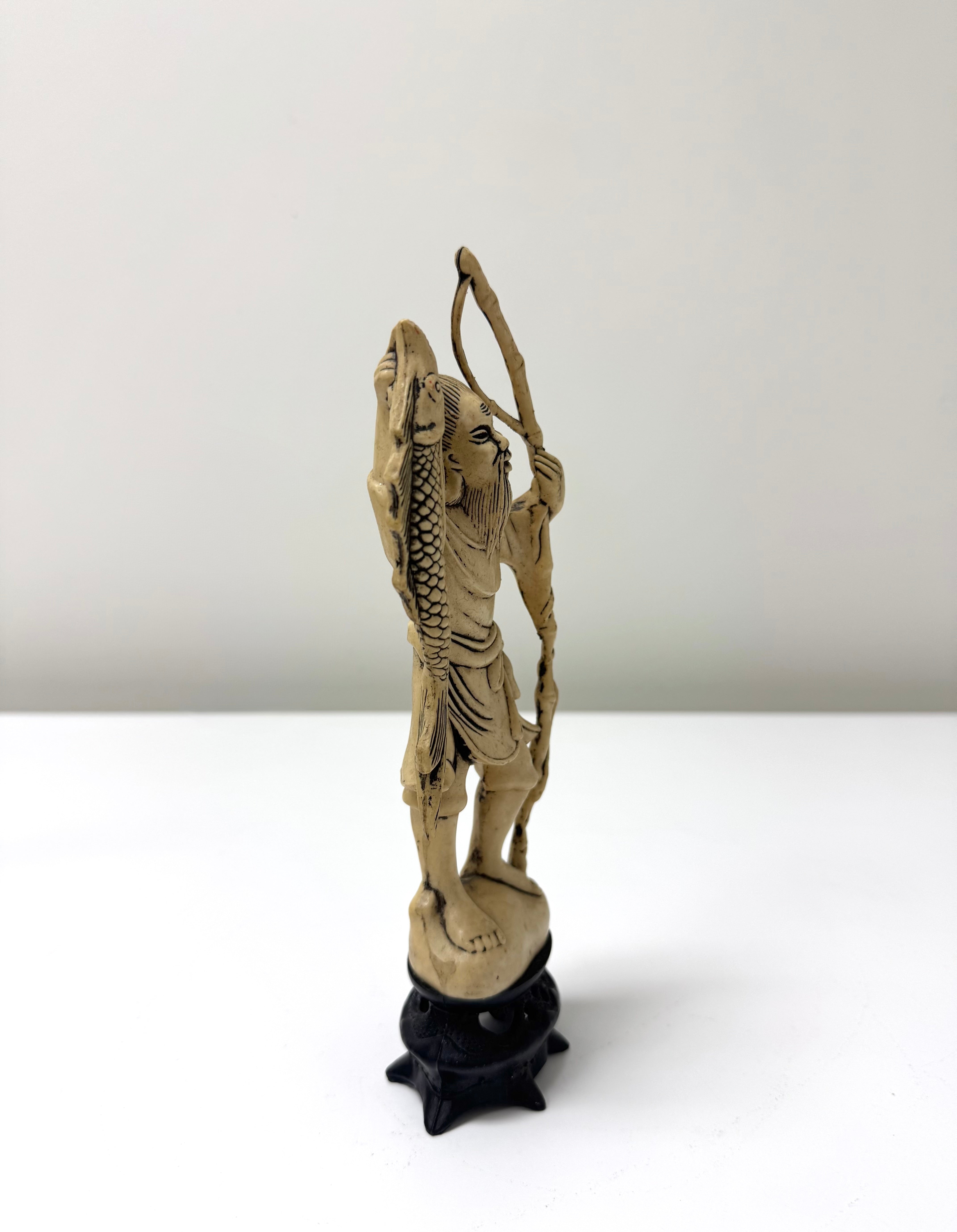 Asian Fisherman Figure