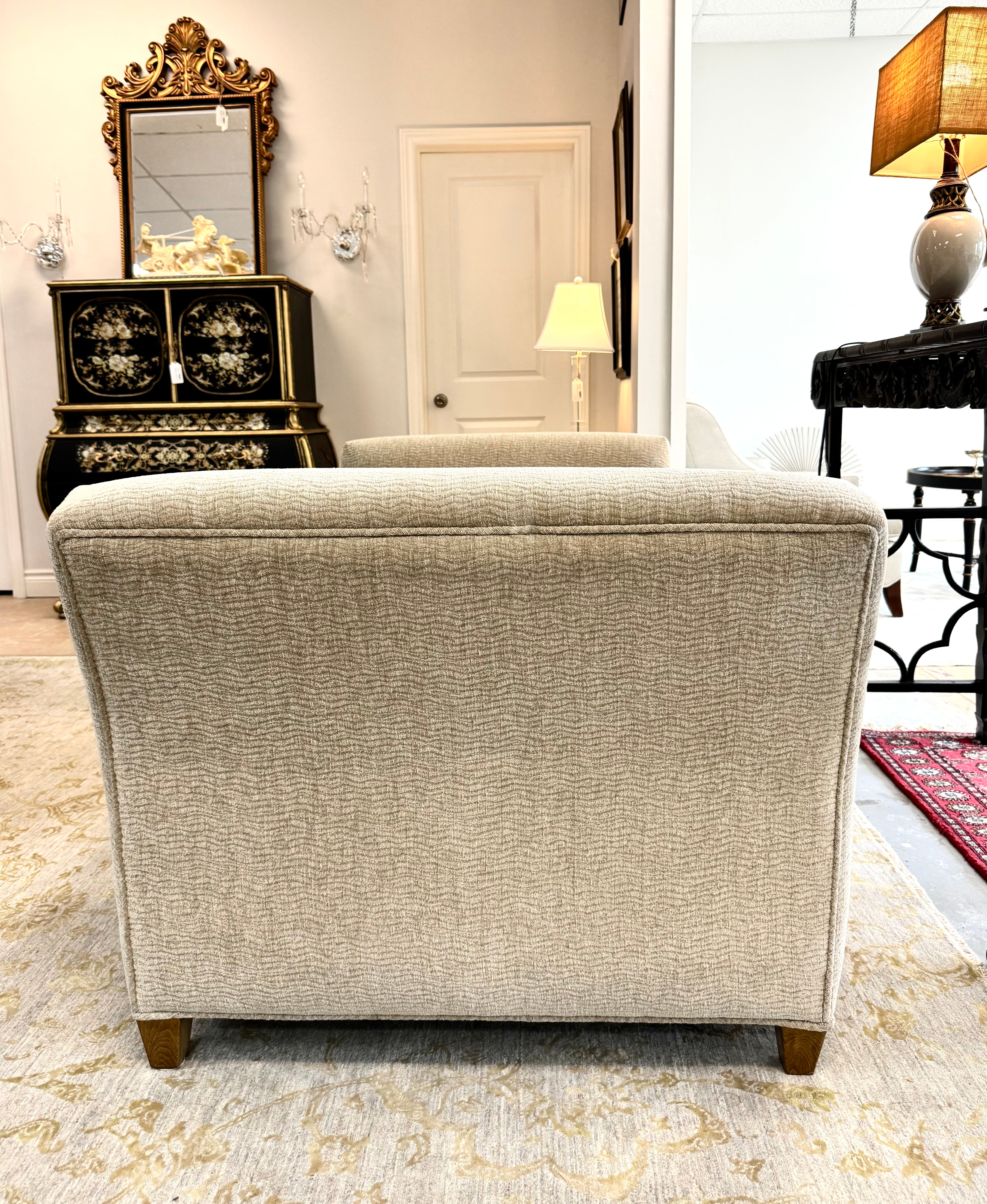 Sand Flare-arm Daybed