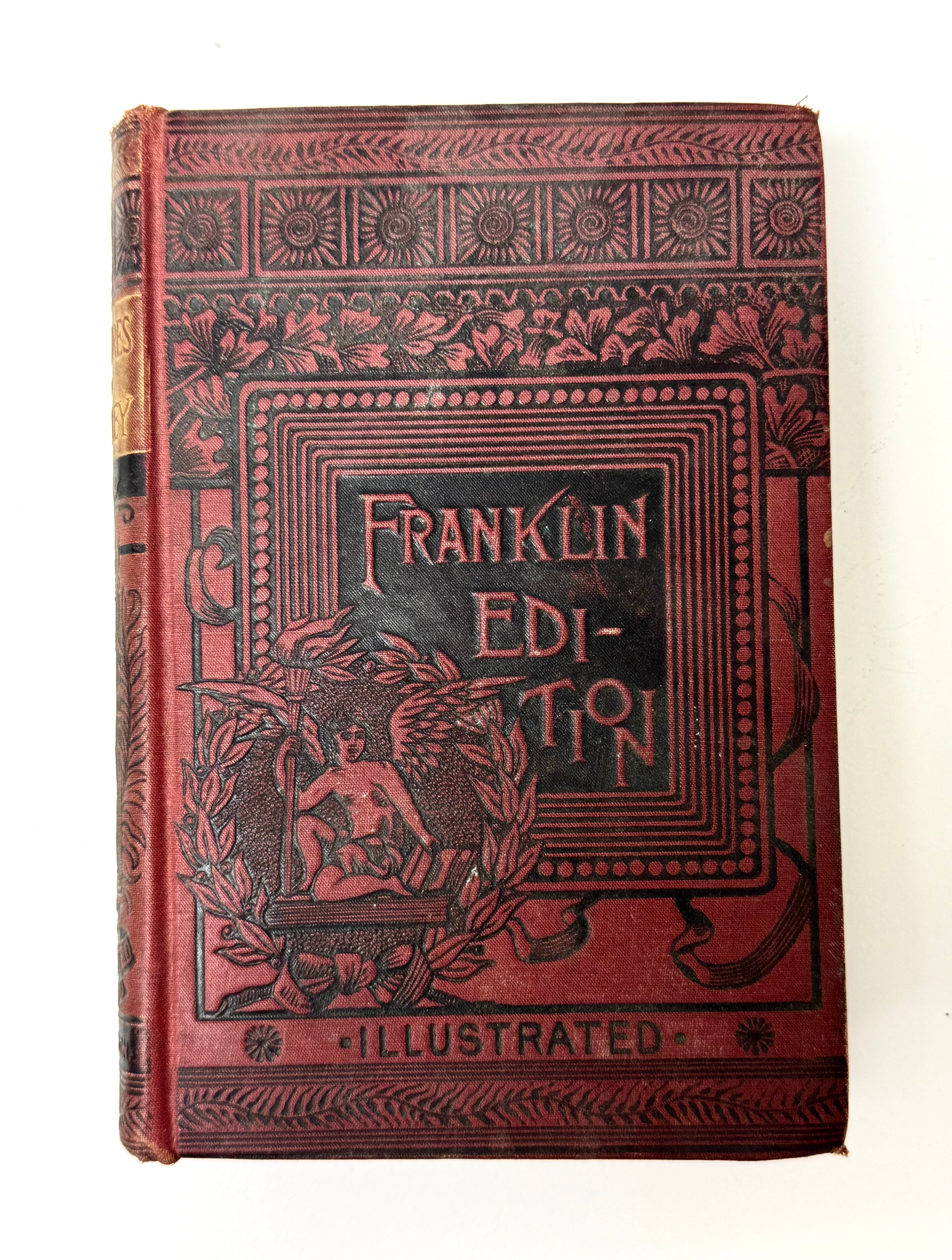 Antique c1888 'Adventures of an Attorney' Hardcover