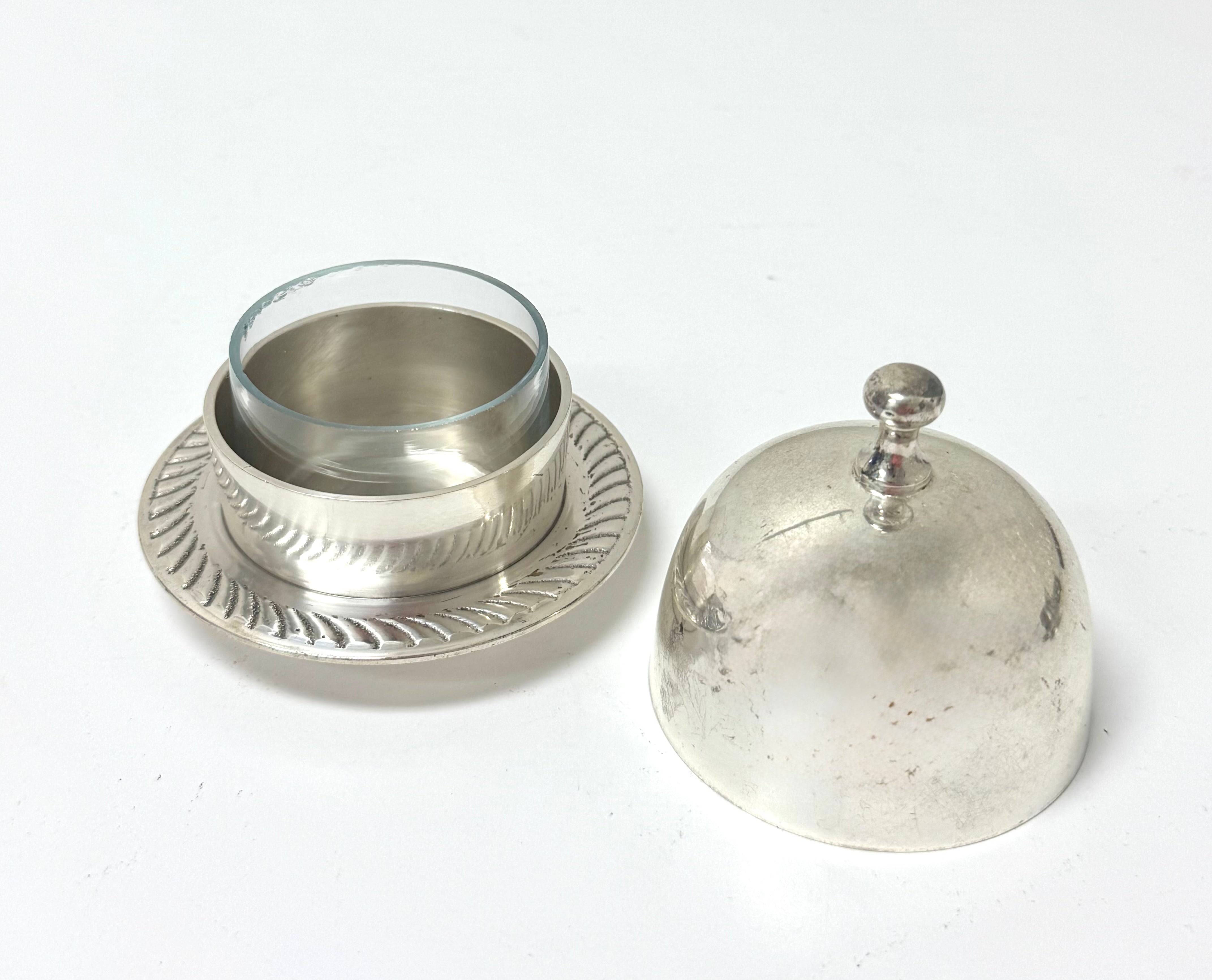 Vintage Silverplate Butter Bell
