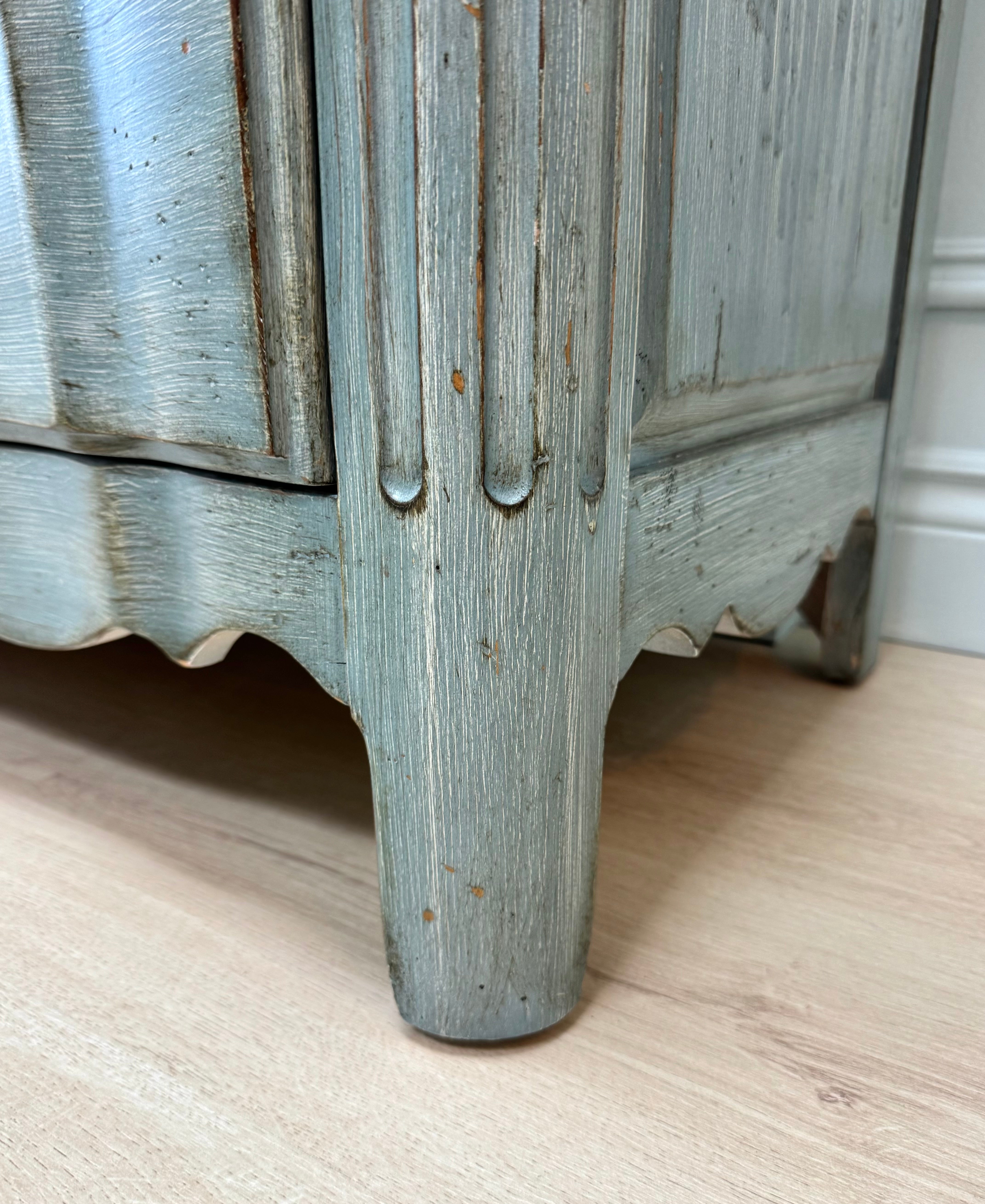 French Blue Bordeaux Dresser