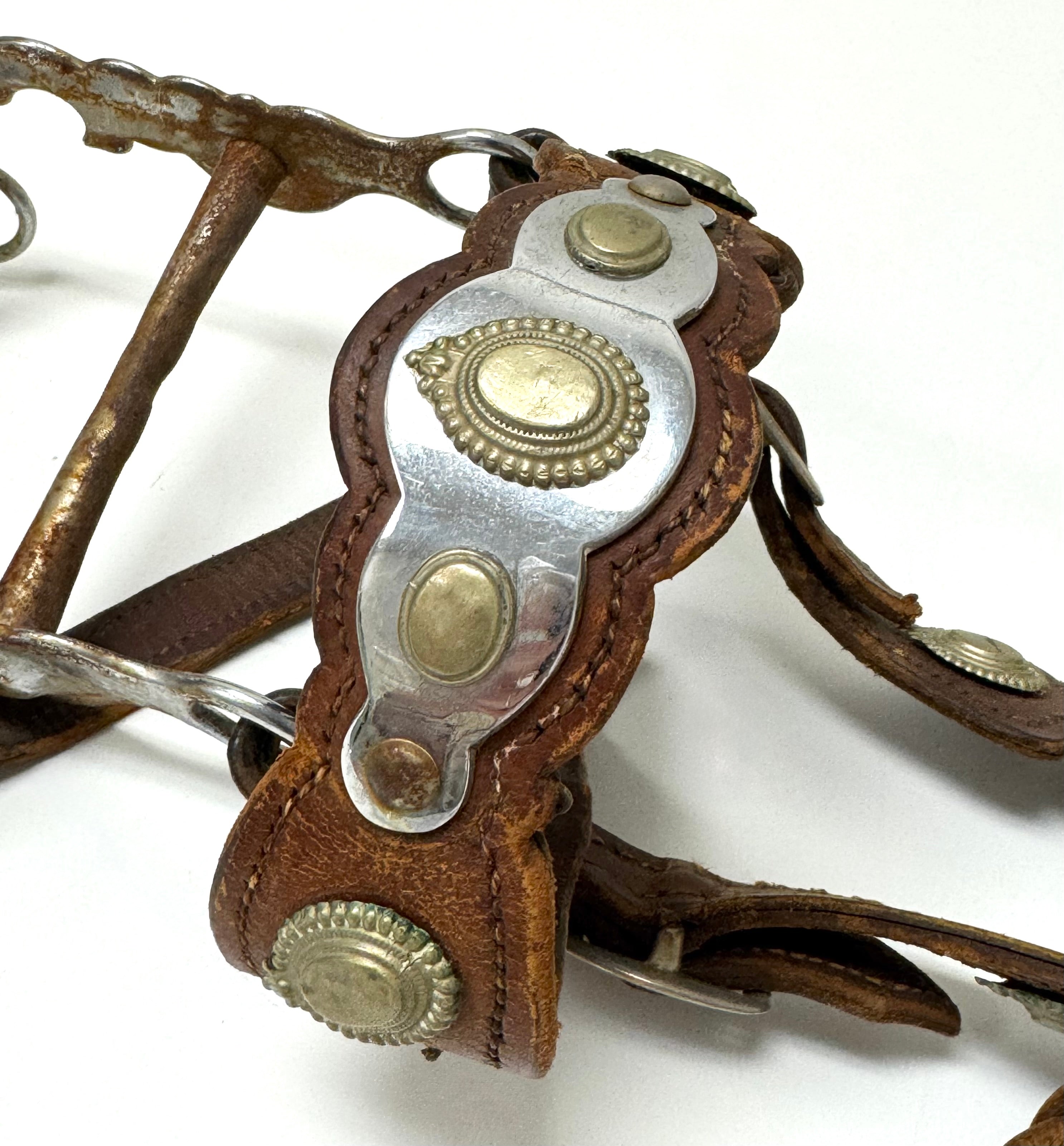 Vintage Complete Western Brown Leather Bridle
