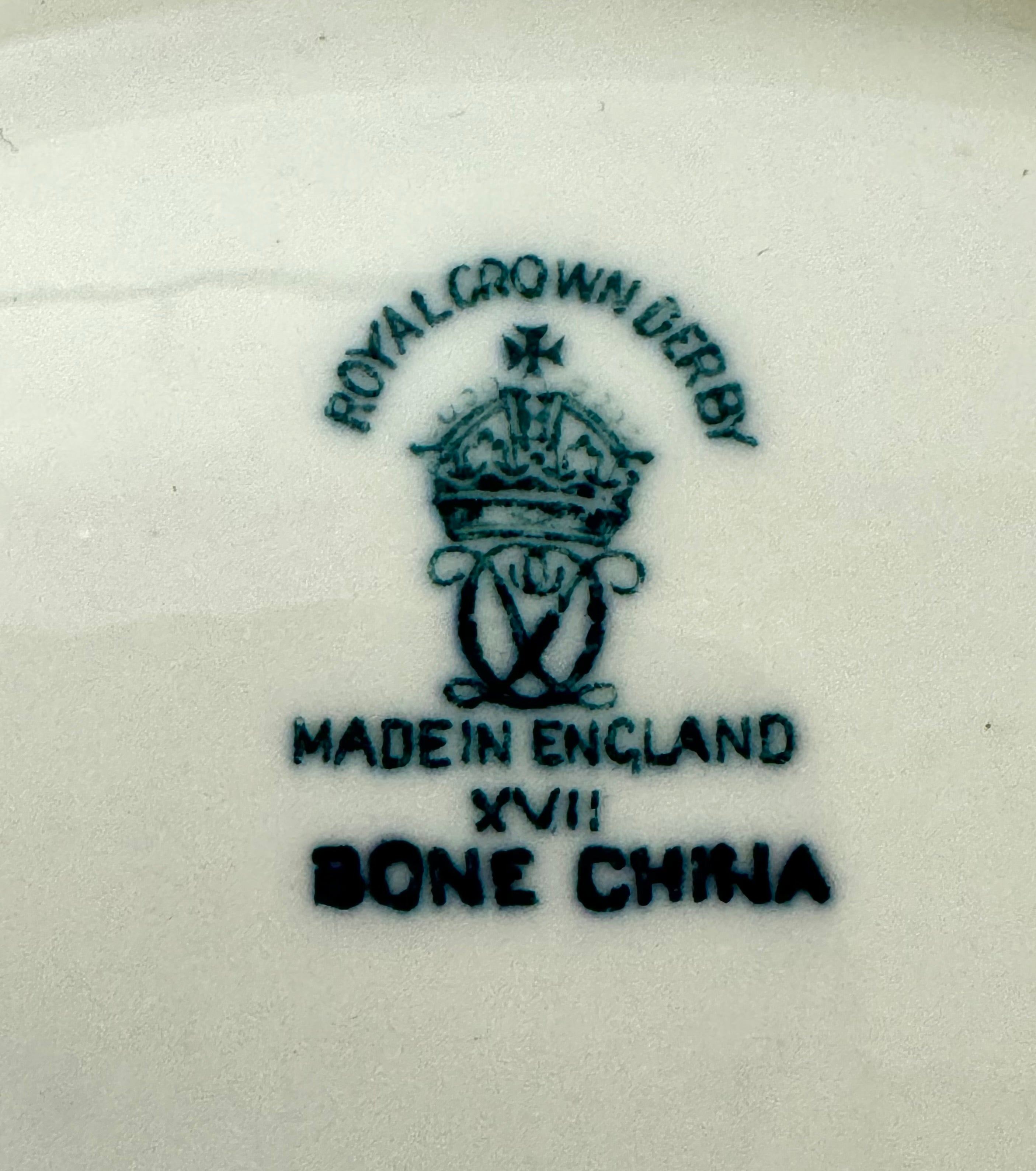 ROYAL CROWN DERBY 'Mikado' Small Basket Dish