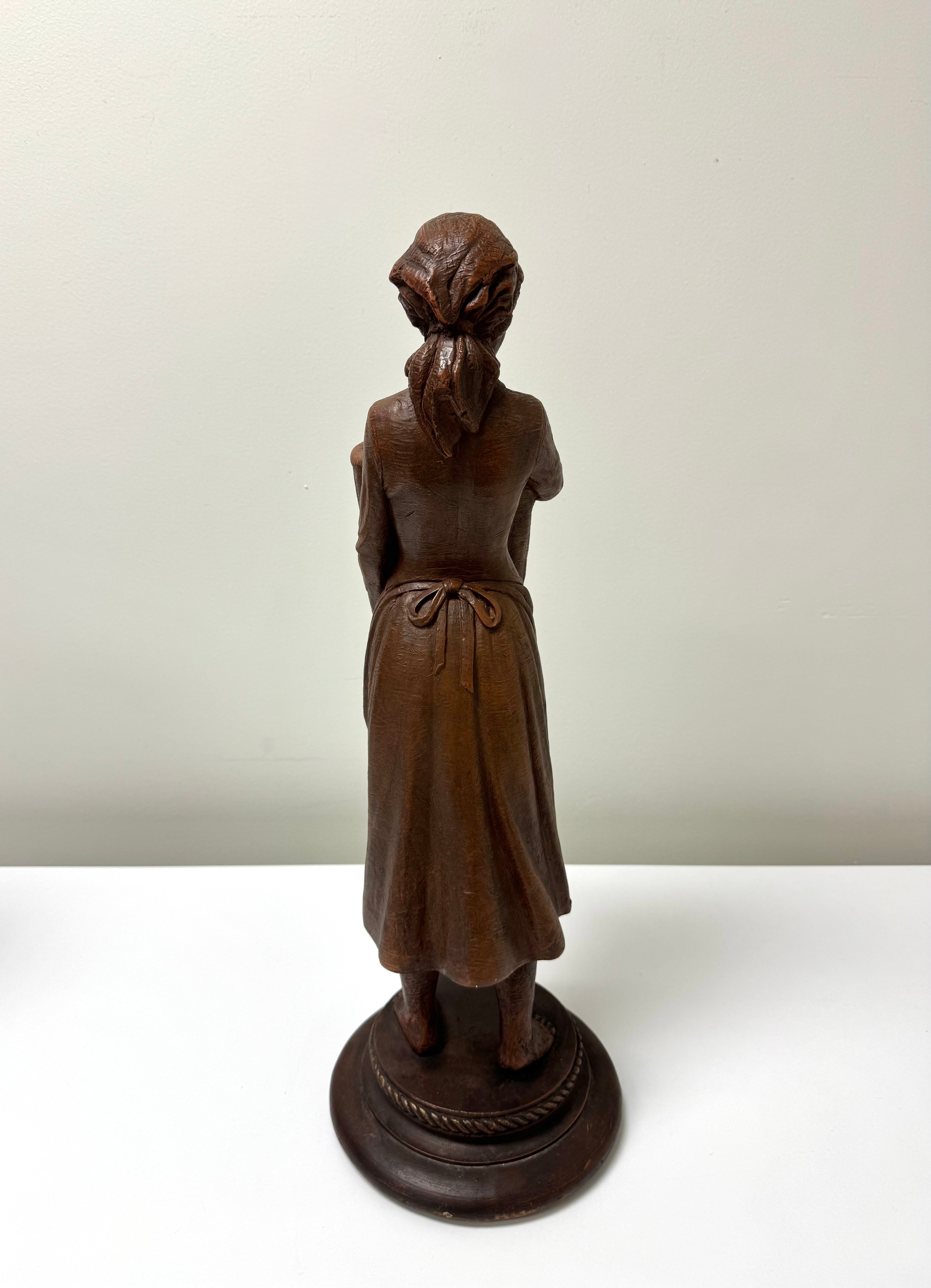 Country Woman Figure