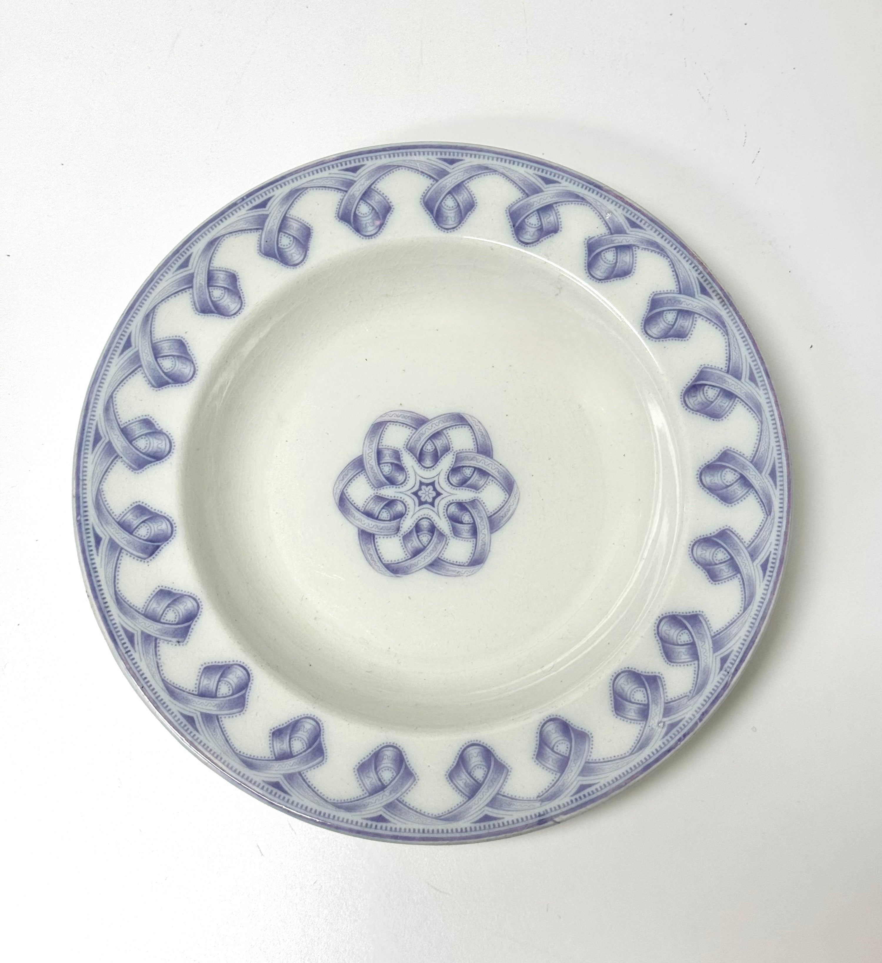 Antique  B.B.W.&M. 'Italie' Dishes Set of 3