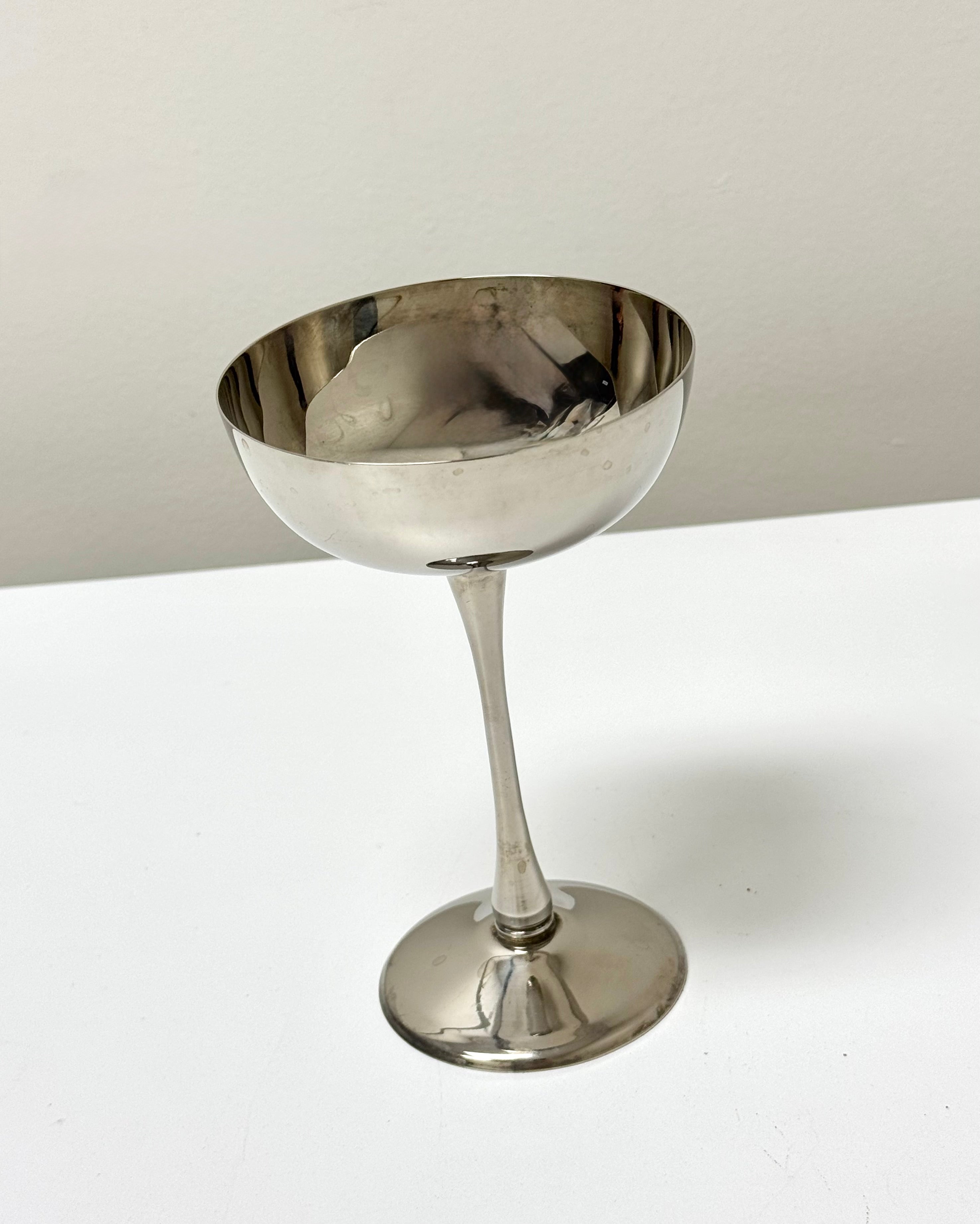 Vintage Silverplate Coupe