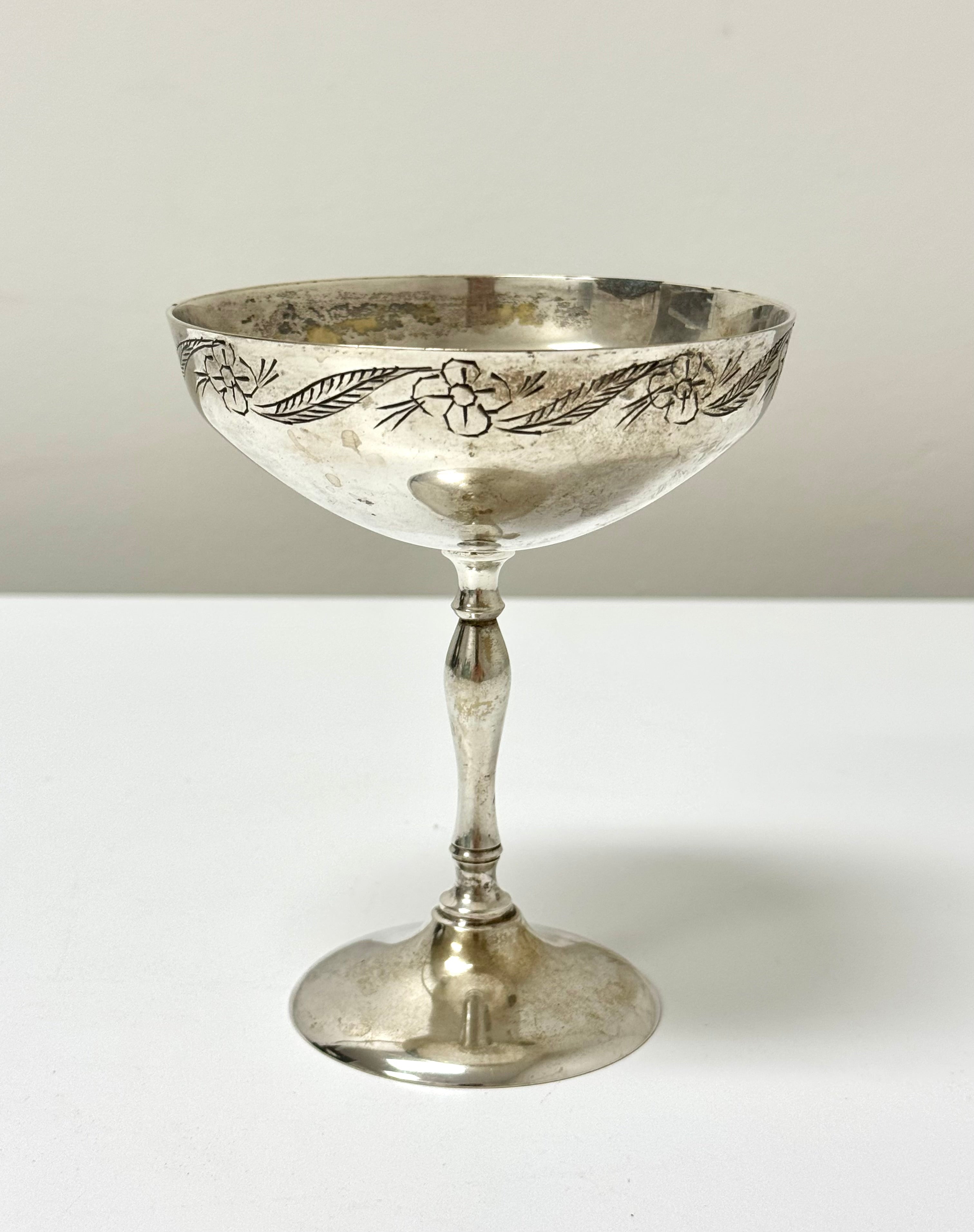 Old Silver Etched Coupe