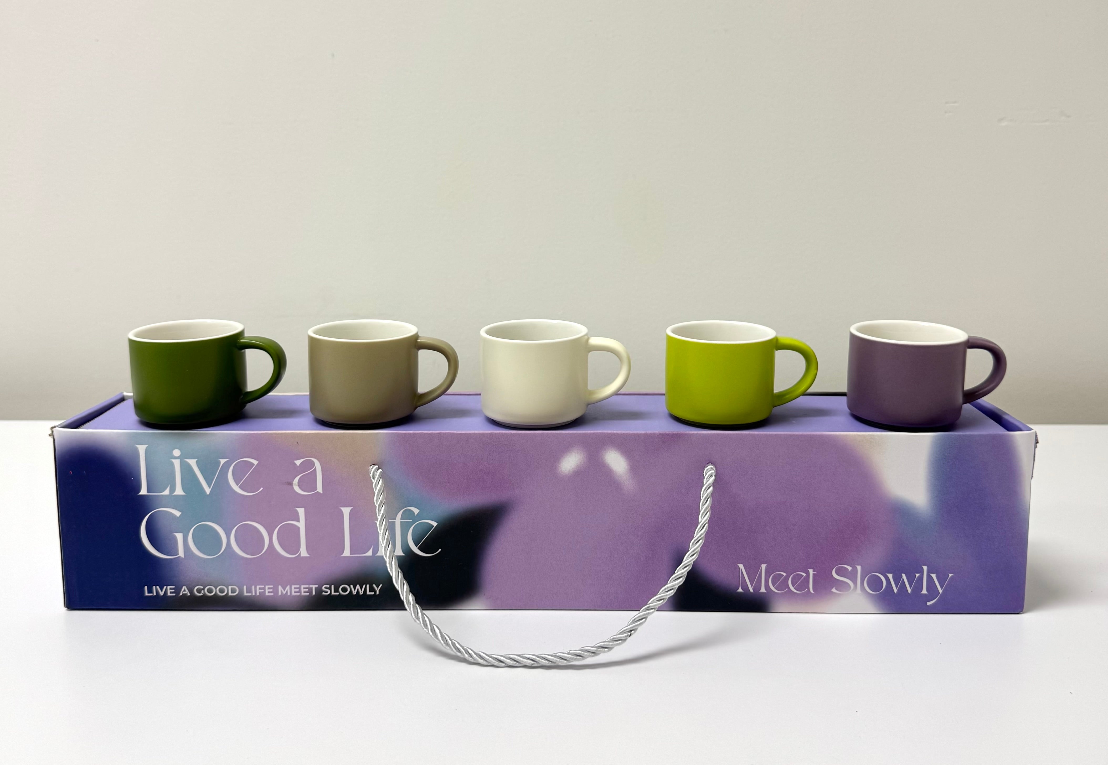 Set of 5 Espresso Cups