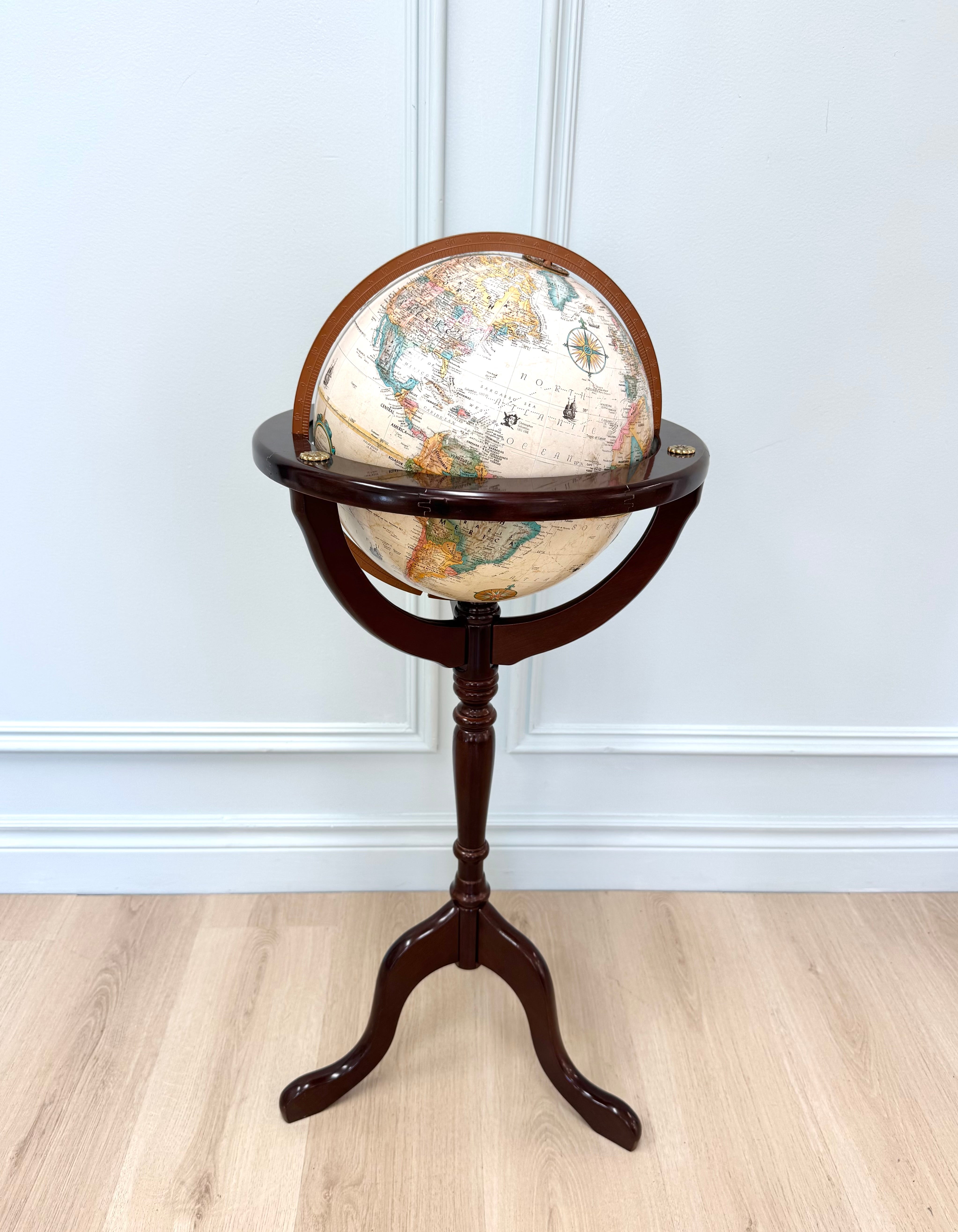 Vintage BOMBAY REPLOGLE World Classic Globe