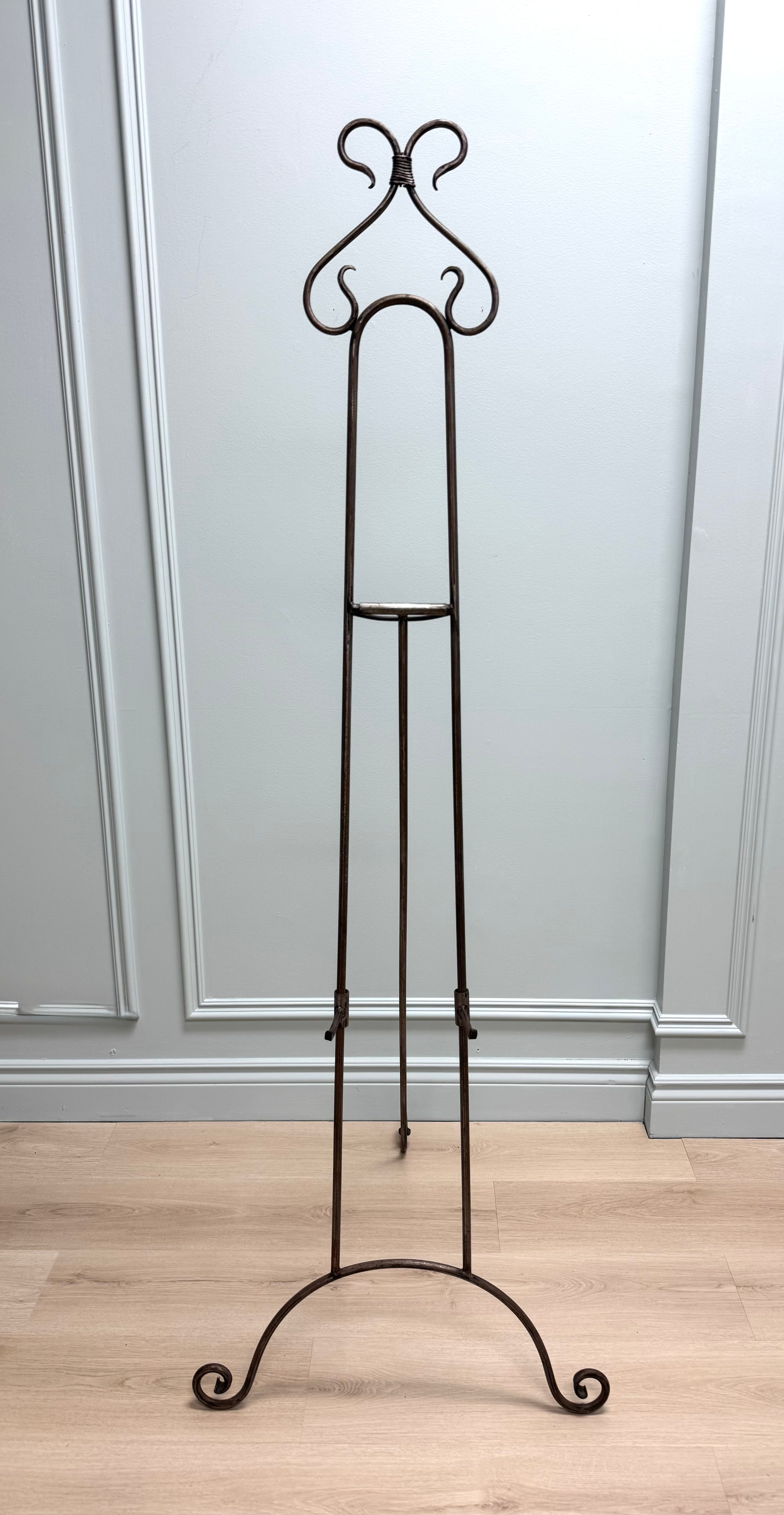 Iron Scroll 71" Easel