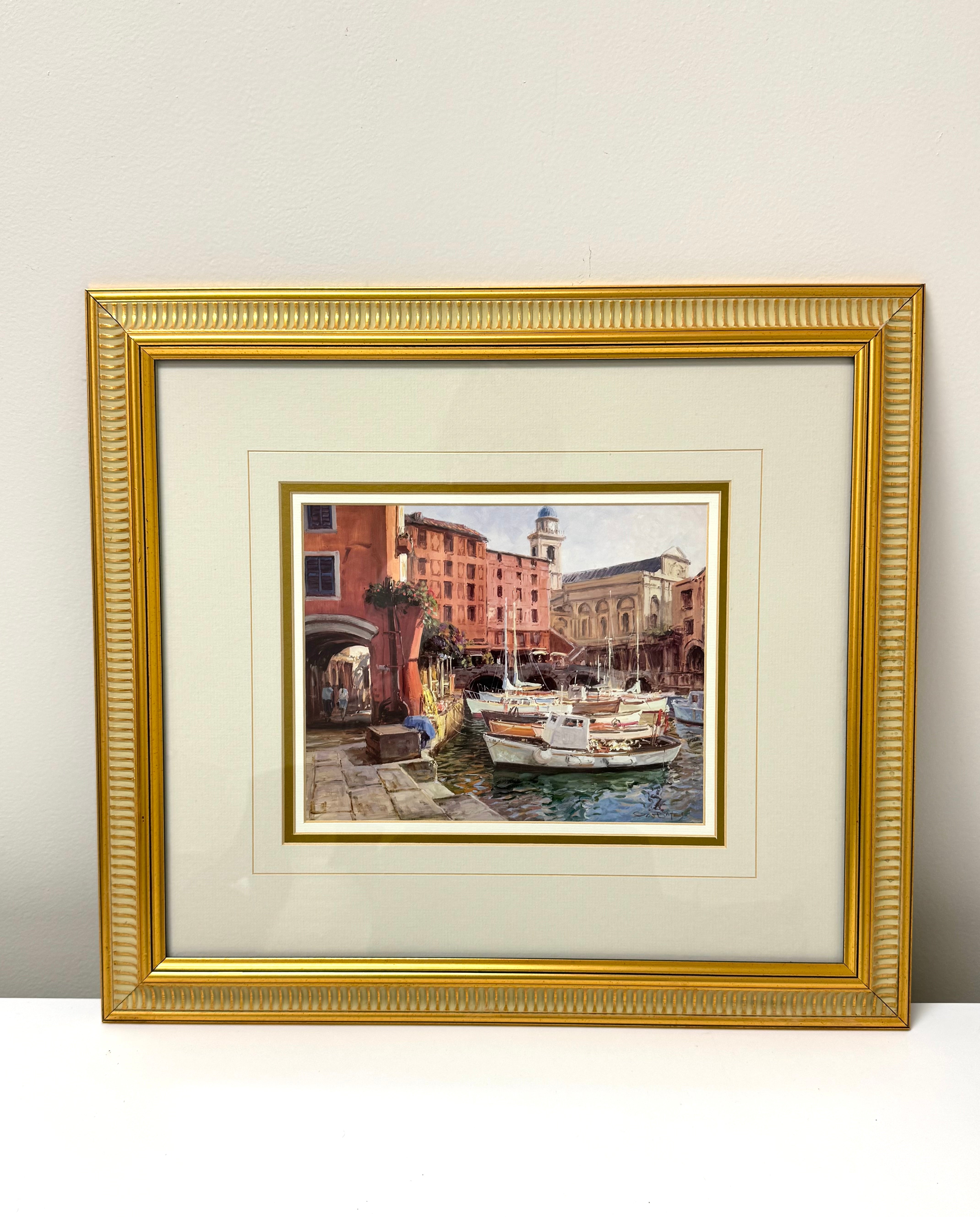 'Mediterranean Colours' Art Print