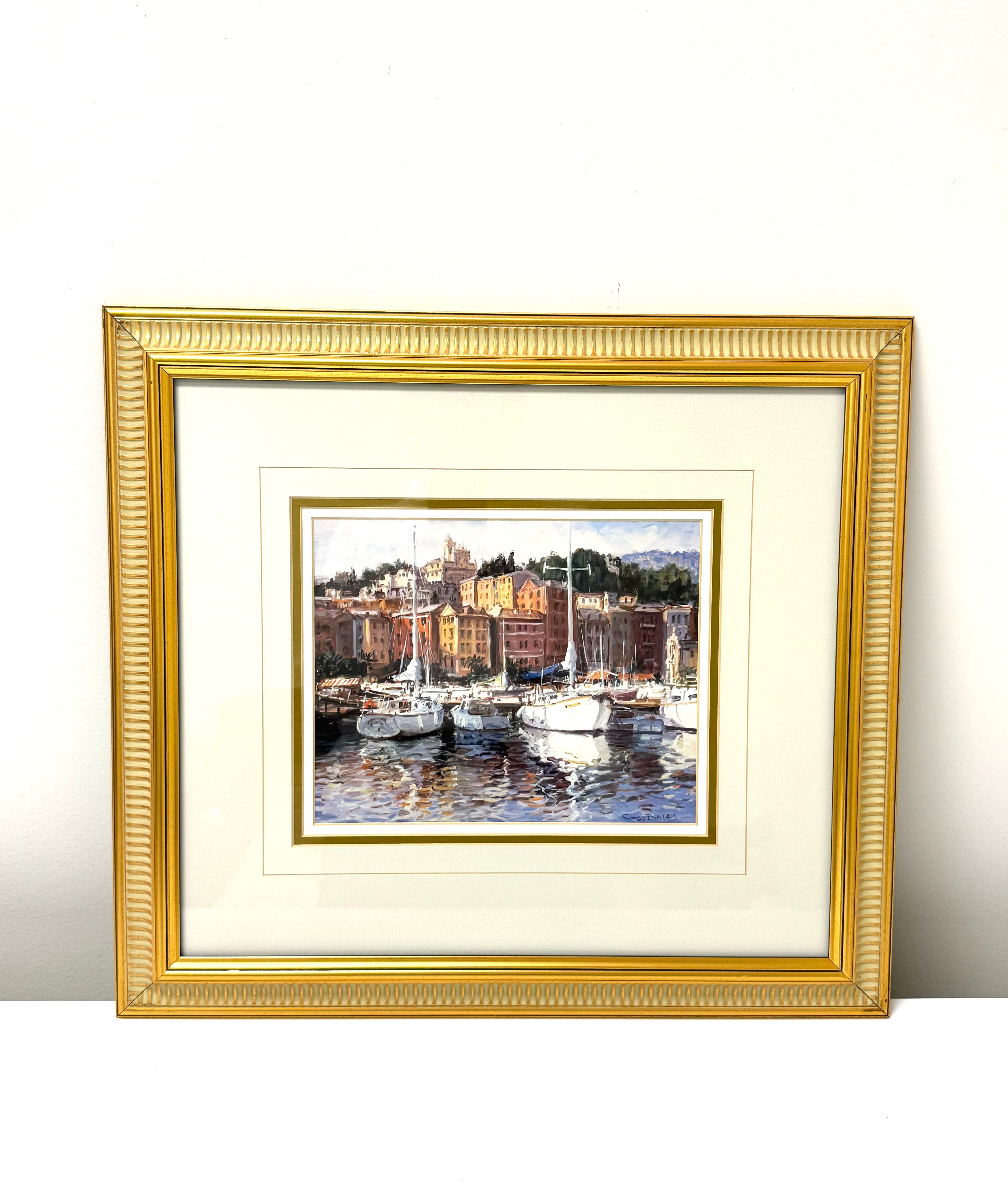 'Harbor View' Art Print