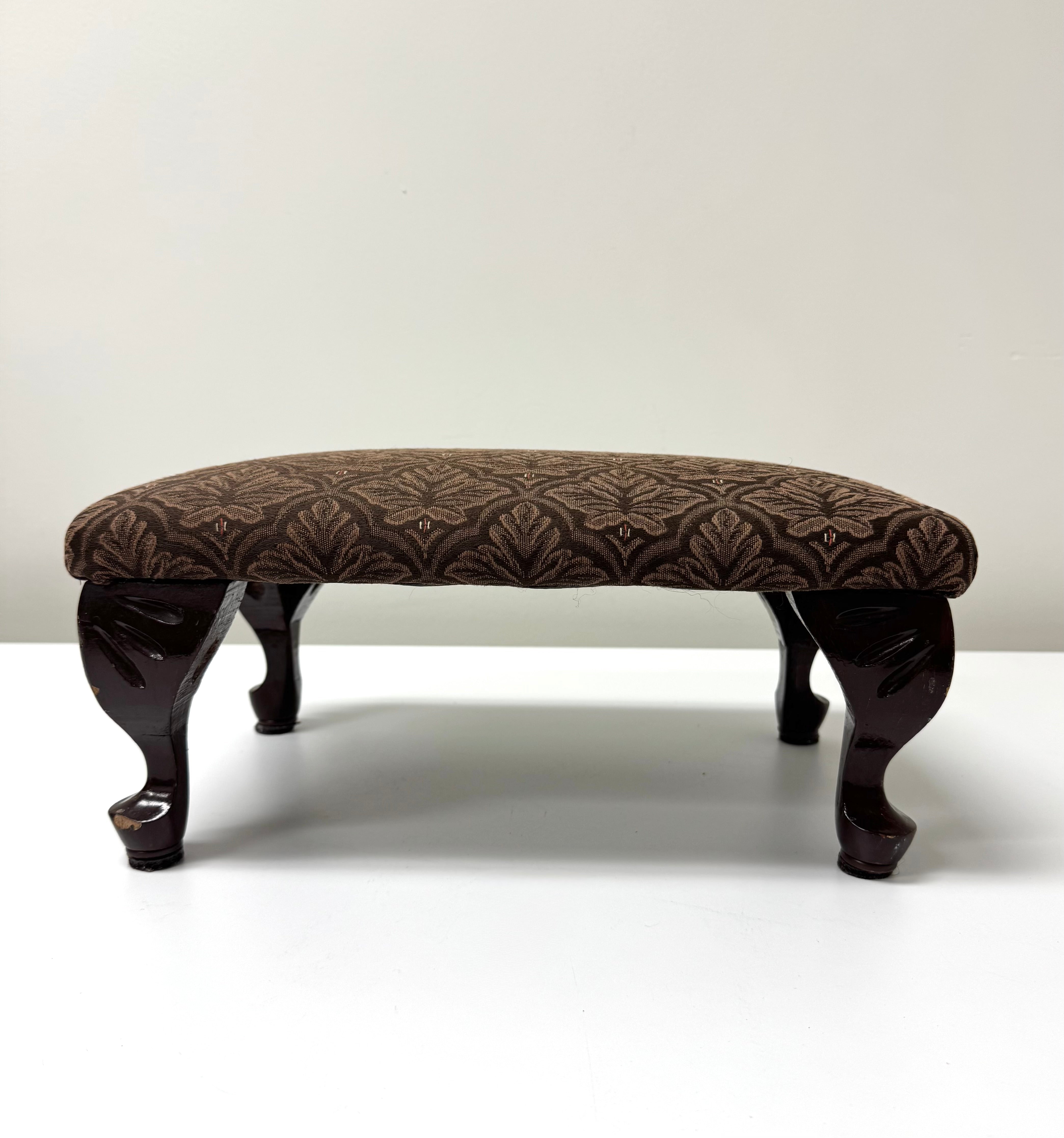 Antique Upholstered Footstool