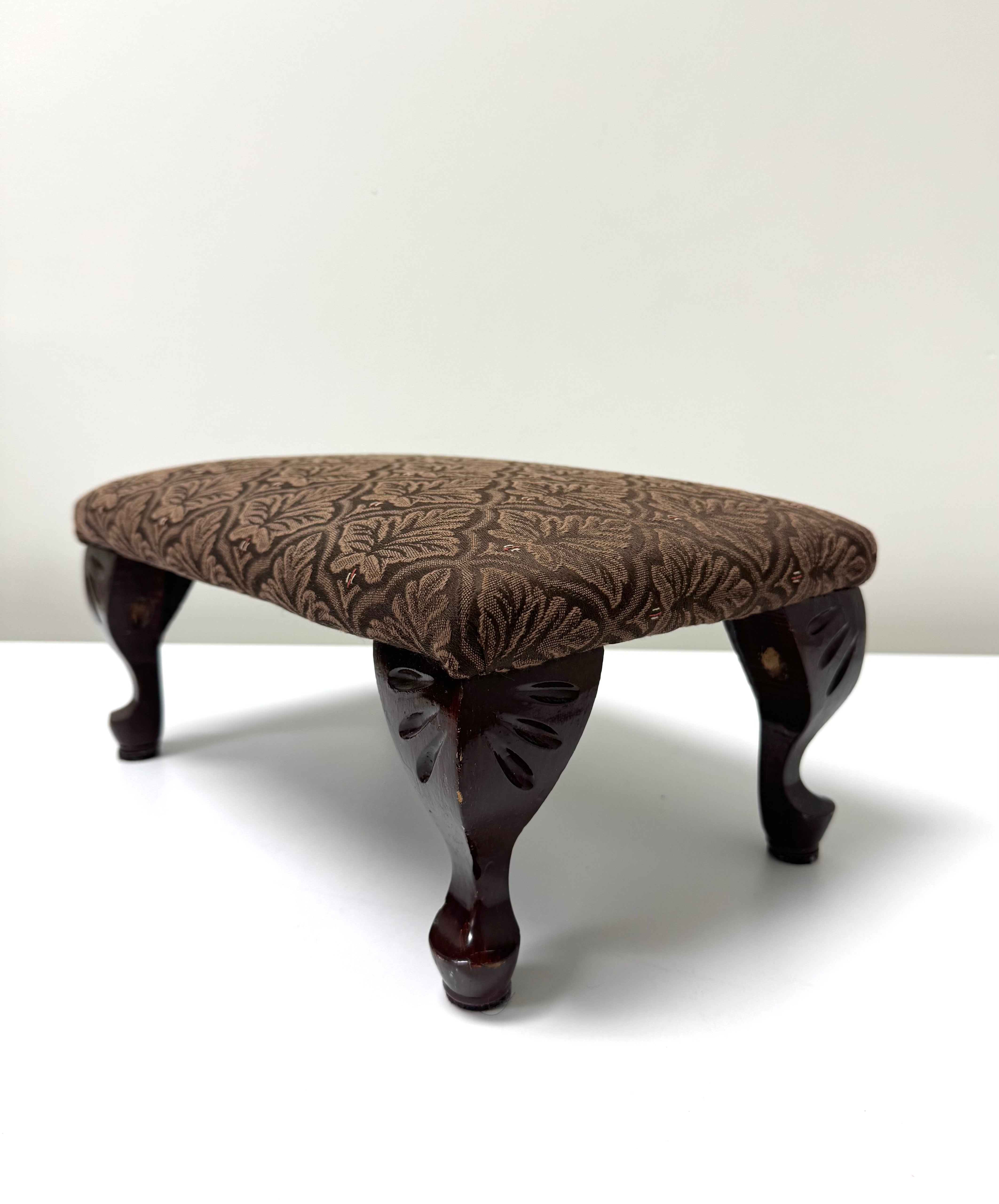 Antique Upholstered Footstool