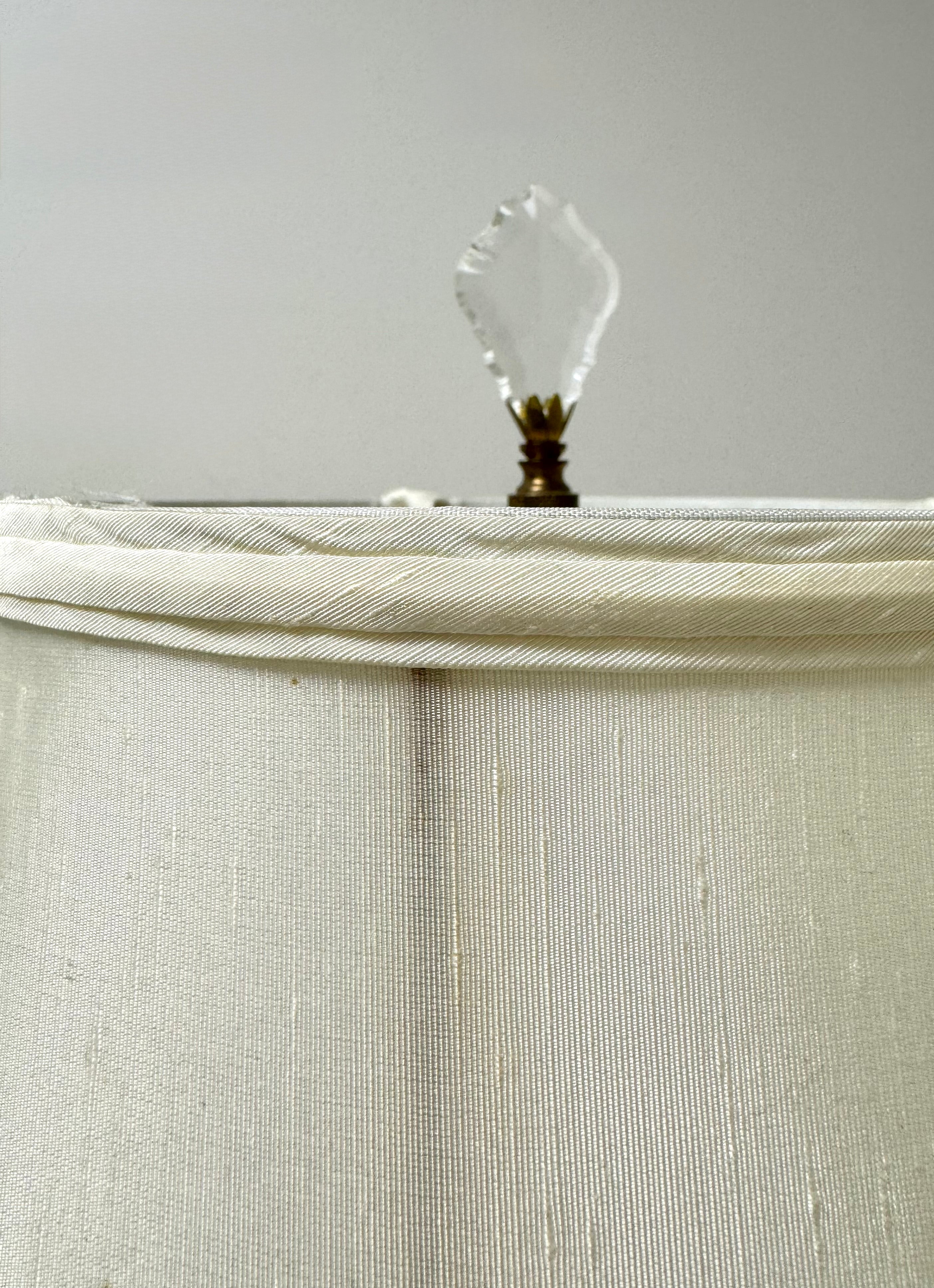 Vintage Cut Glass Urn Lamp