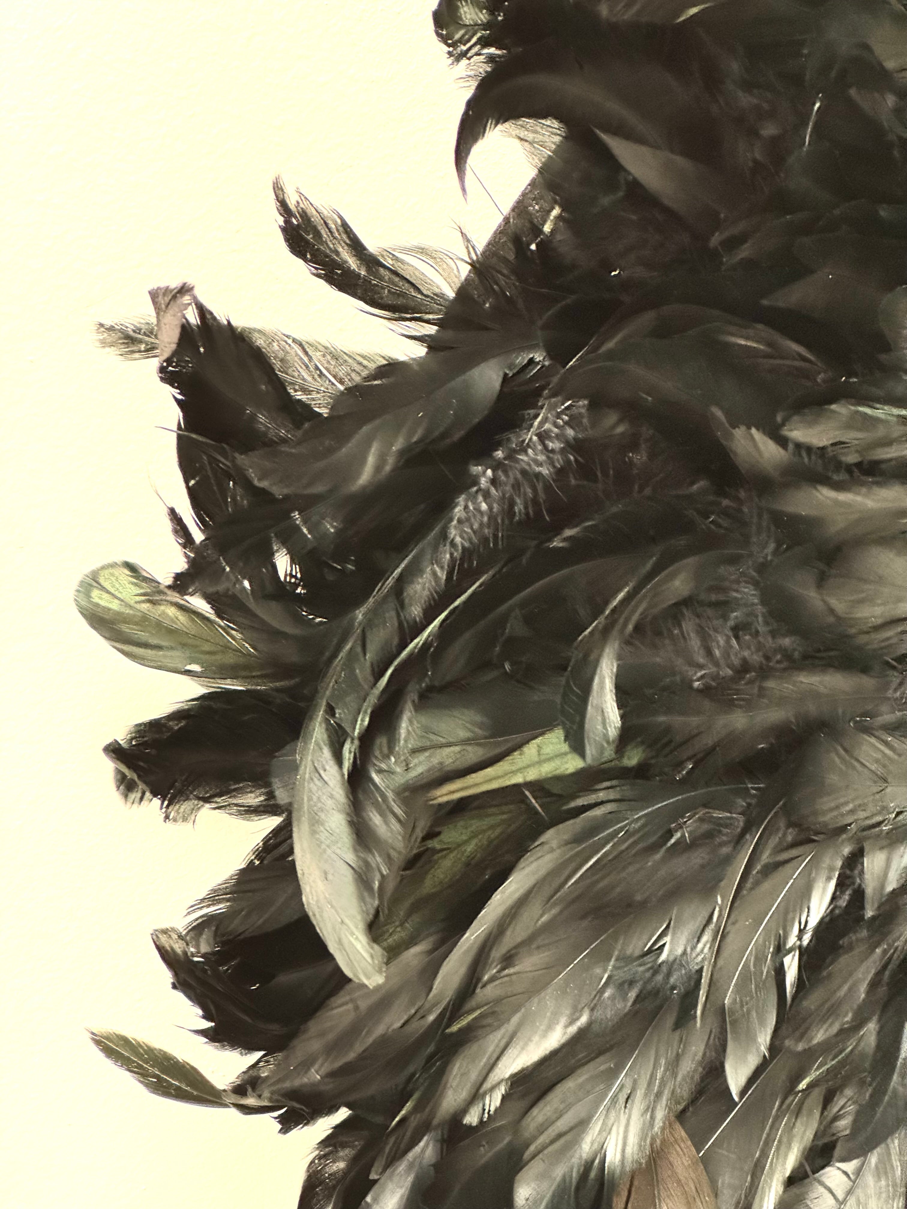 Black Juju Hat 24" Wall Decor