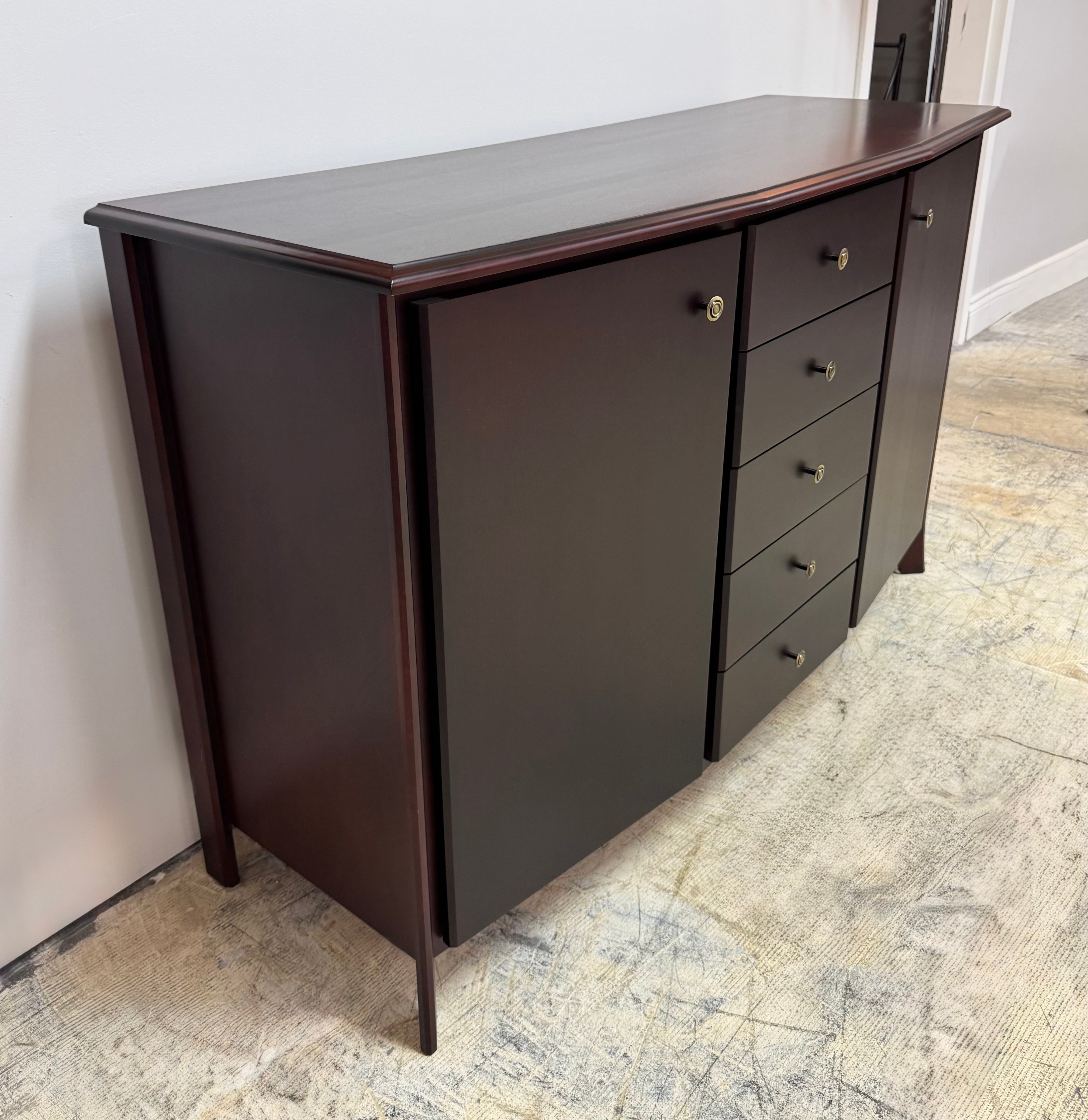Dark Cherry Transitional Sideboard