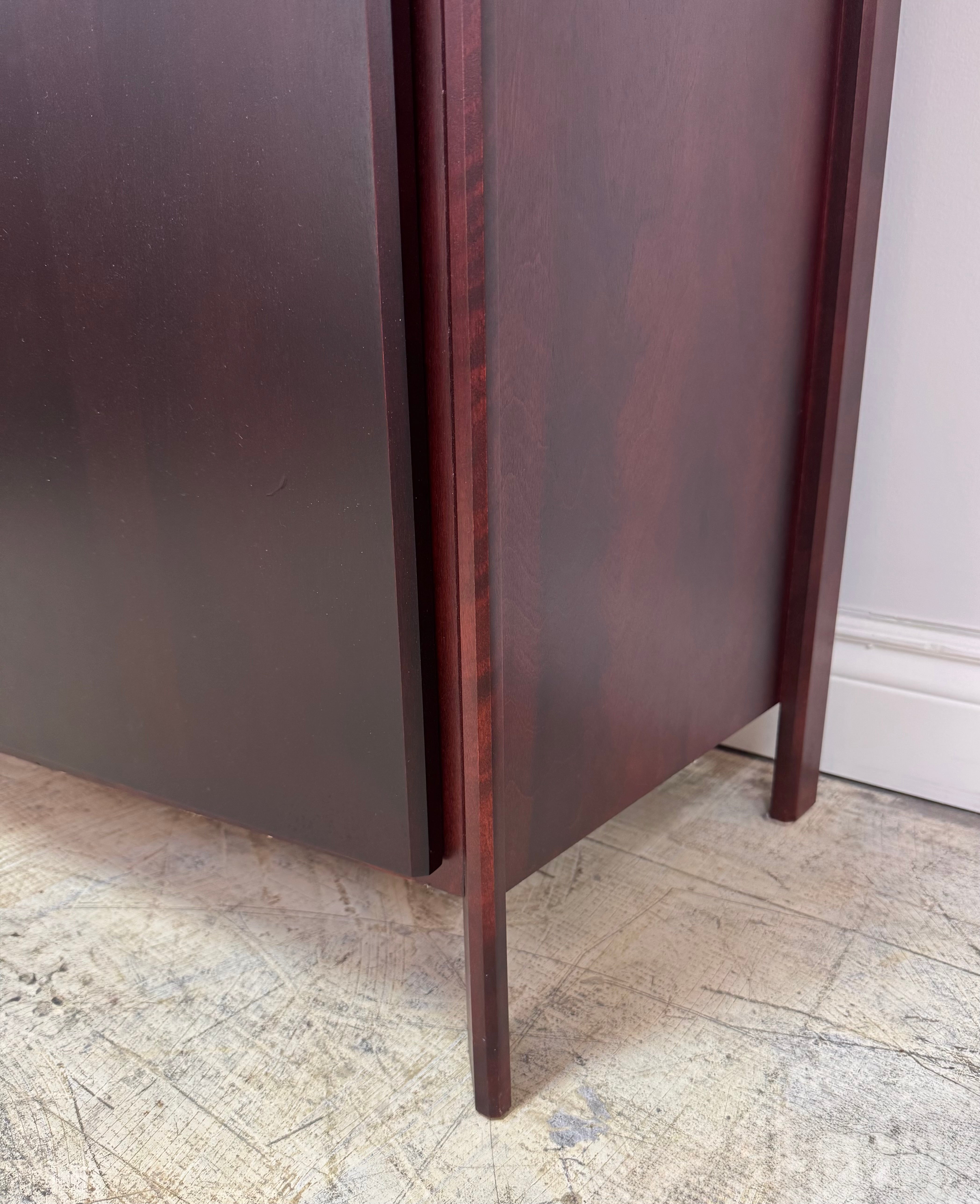 Dark Cherry Transitional Sideboard