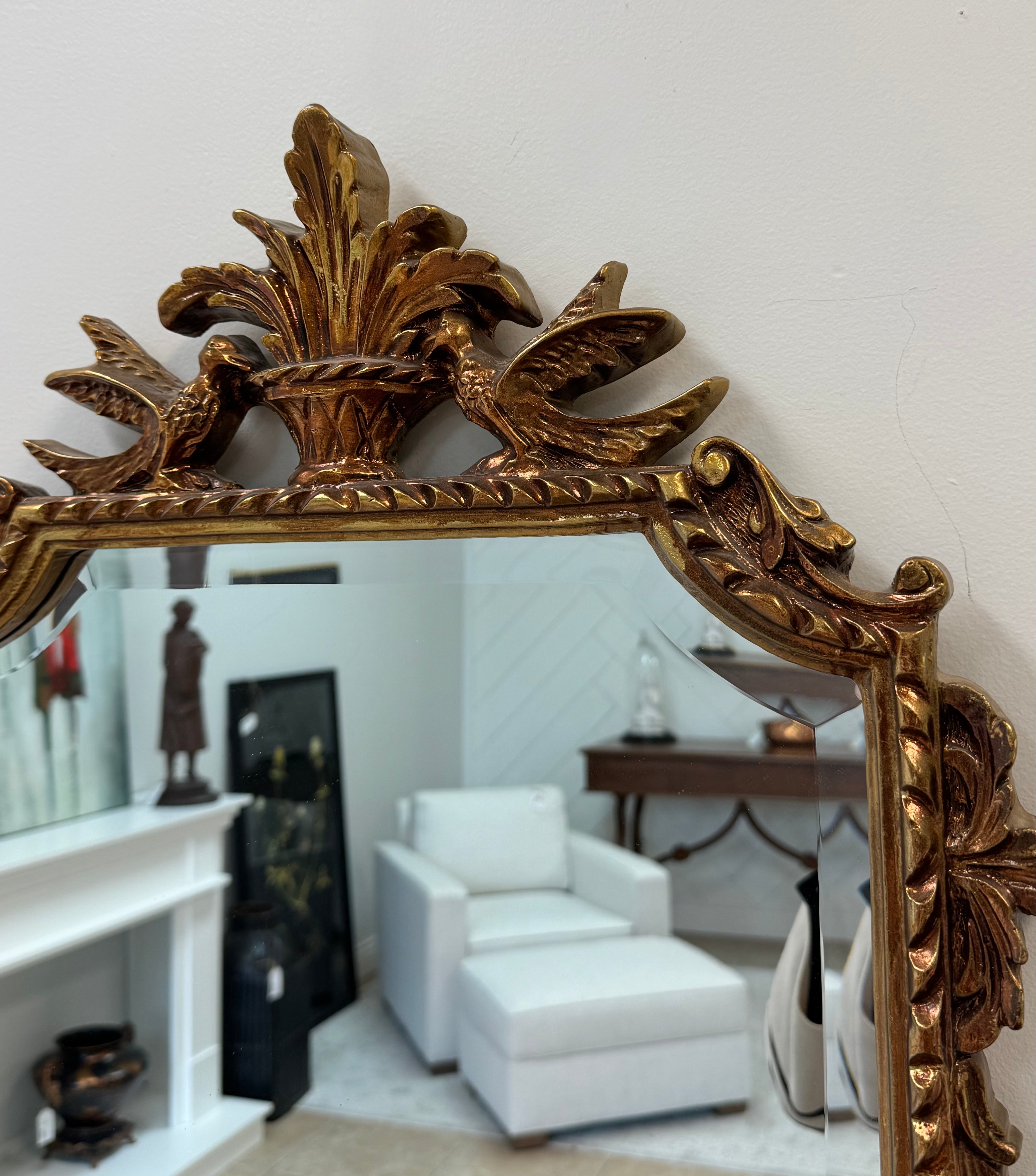 Vintage Gold Florentine Mirror