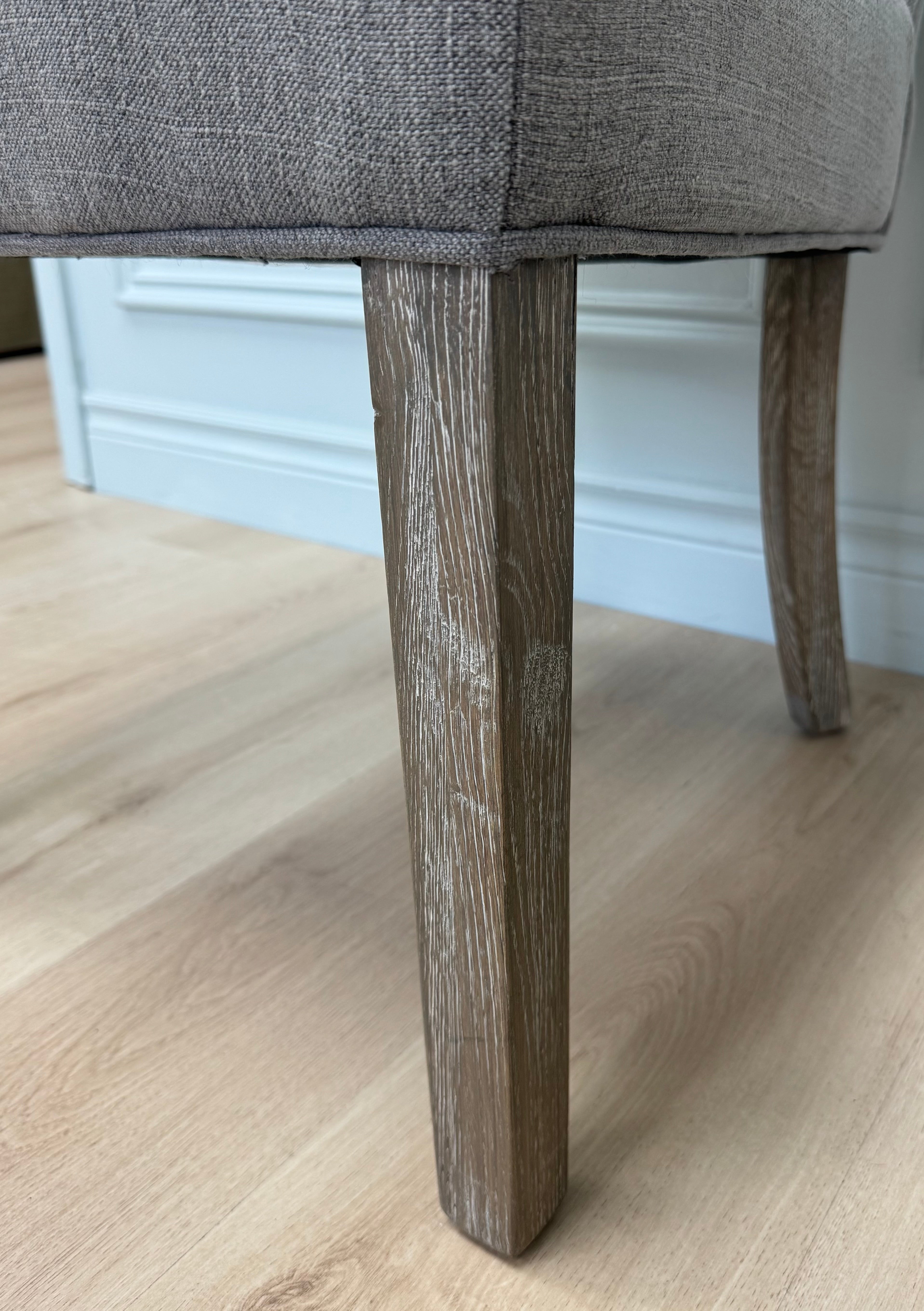 URBAN BARN Nantucket Gray Dining Chairs Set of 6