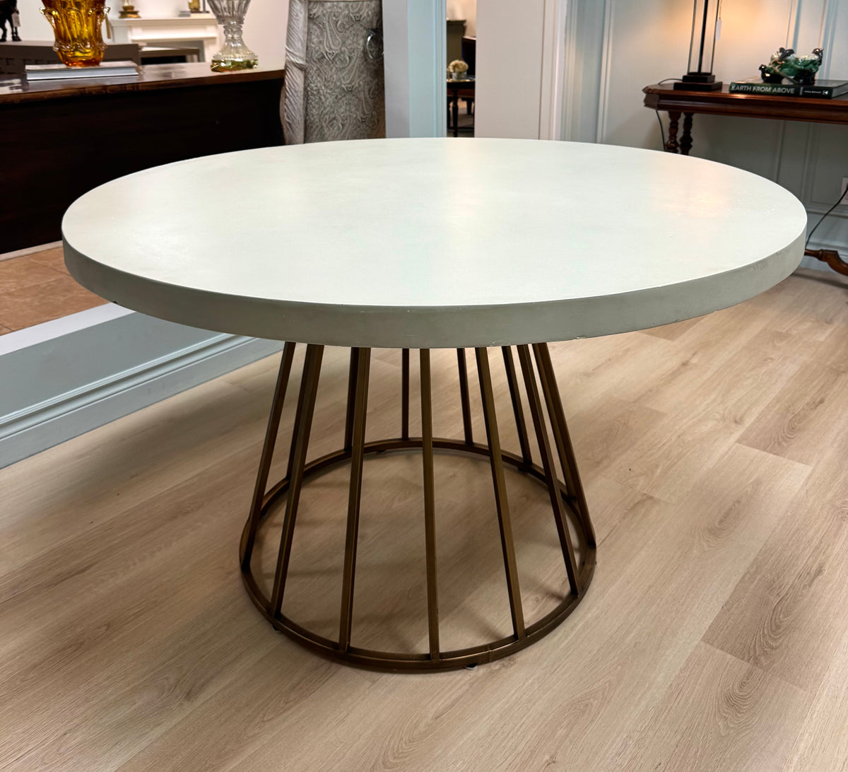 Honed Concrete 51" Table