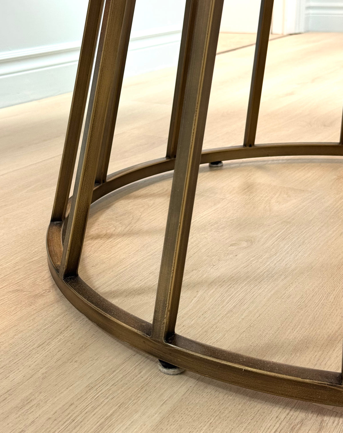 Honed Concrete 51" Table