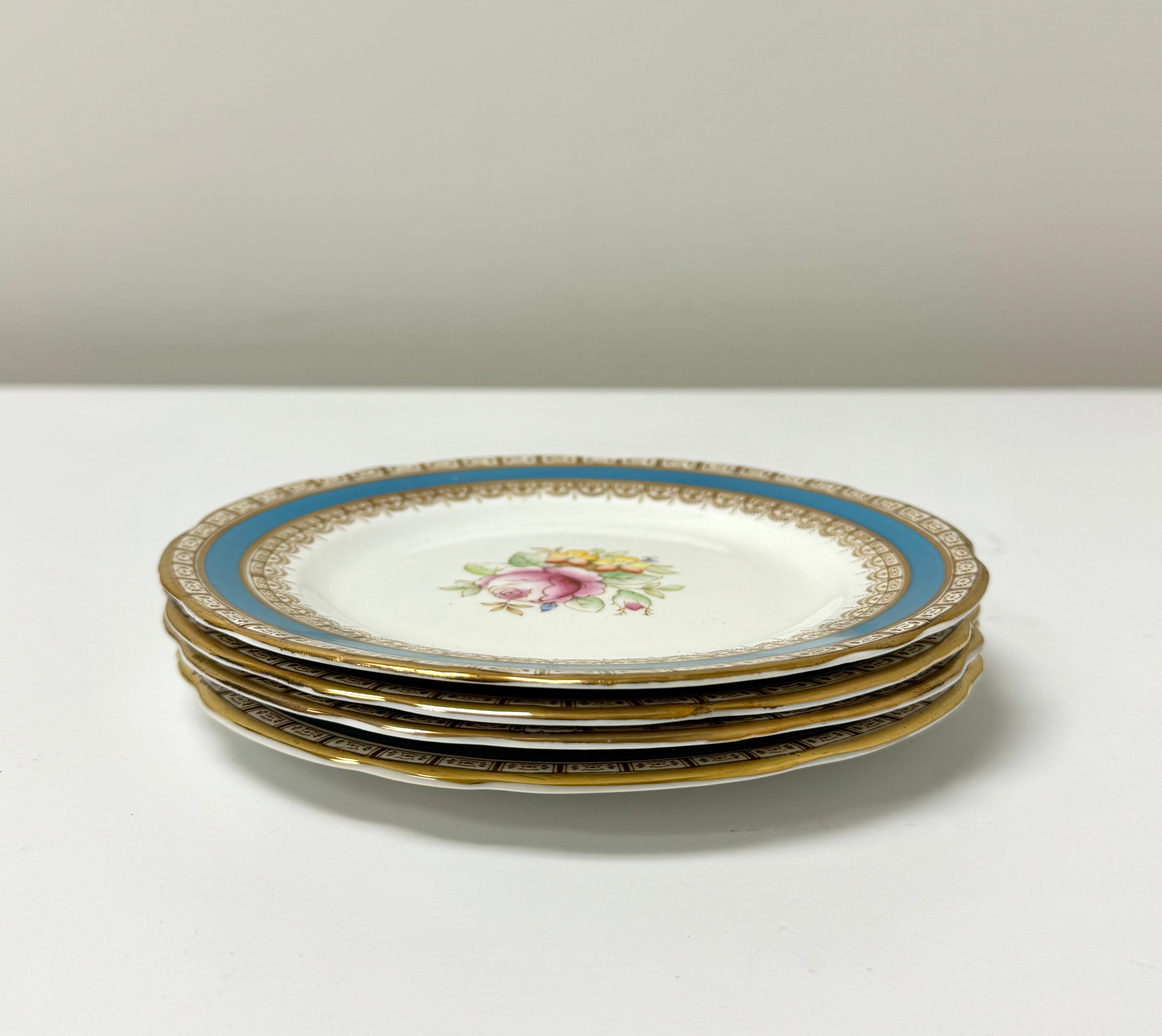 ROYAL STAFFORD Floral Side Plates Set of 4