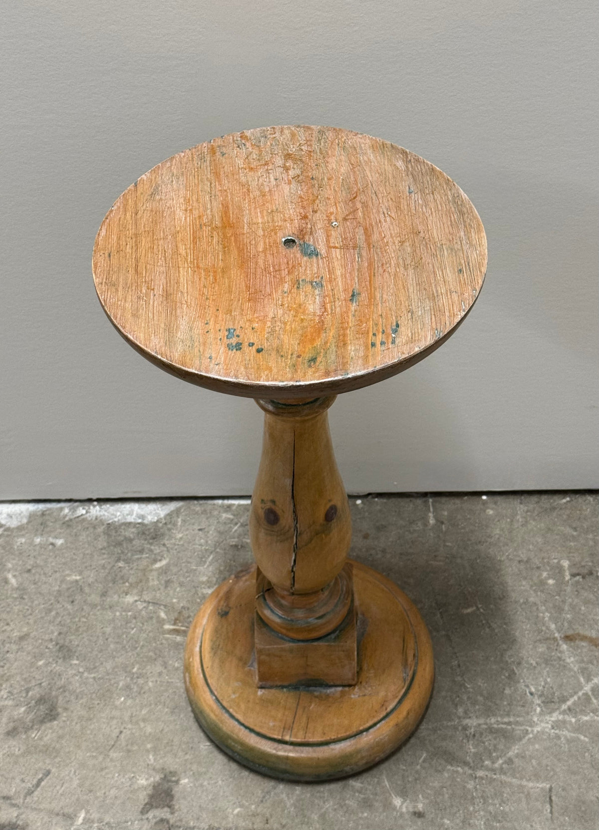 Spool Accent Table