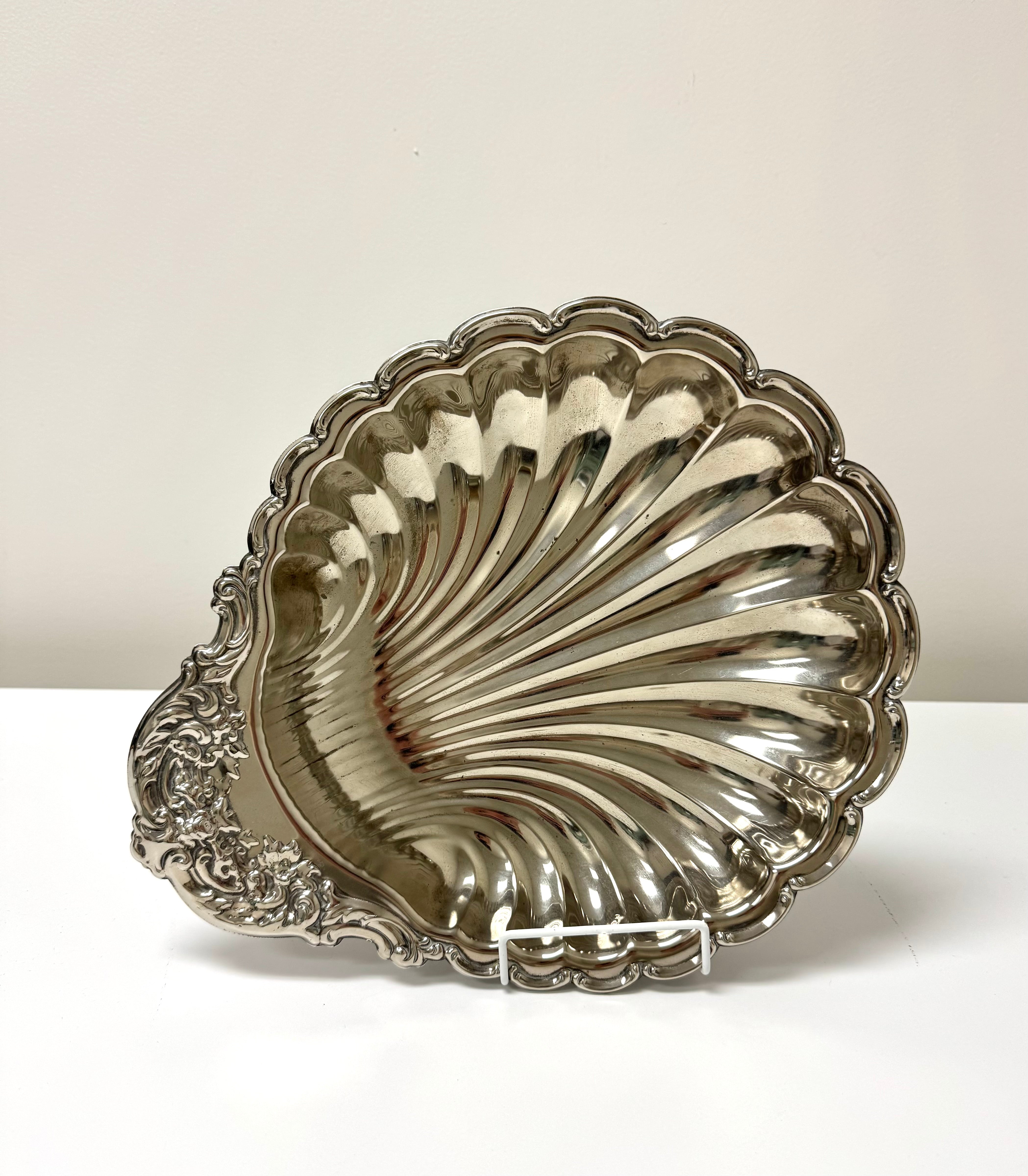 Vintage Silverplate Shell Bowl