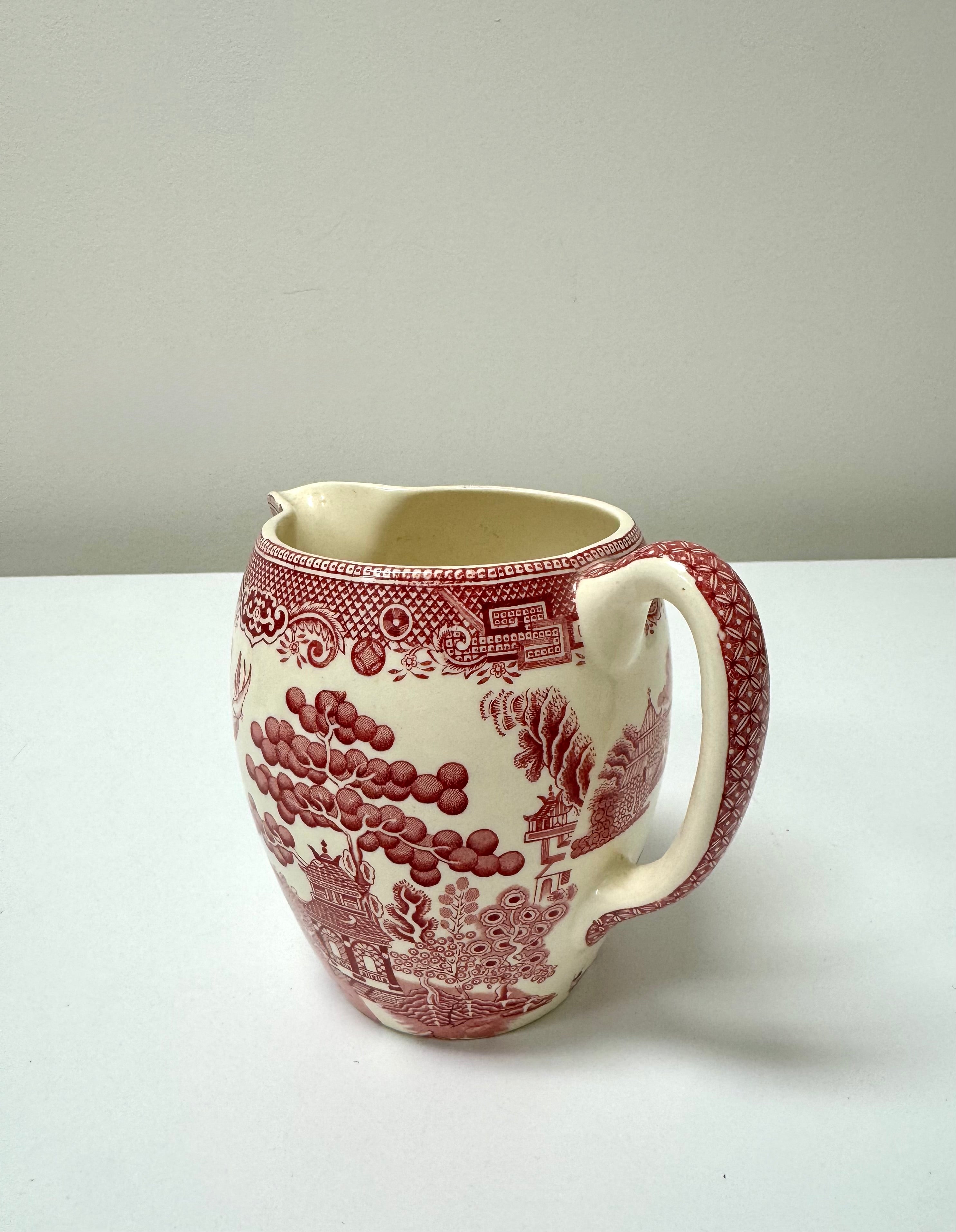 Vintage JOHNSON BROS. 'Red Willow' Pitcher