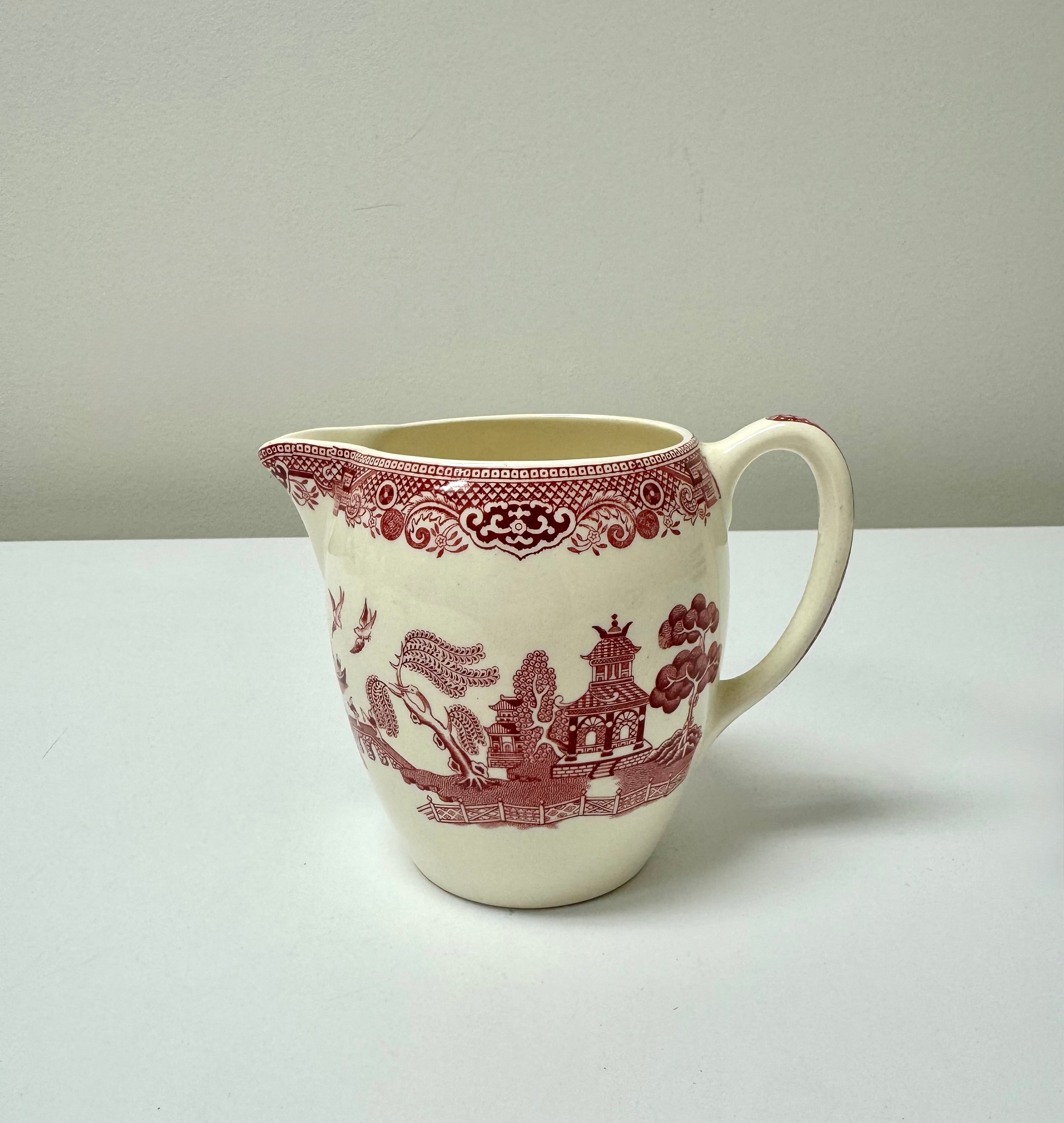 Vintage JOHNSON BROS. 'Red Willow' Pitcher