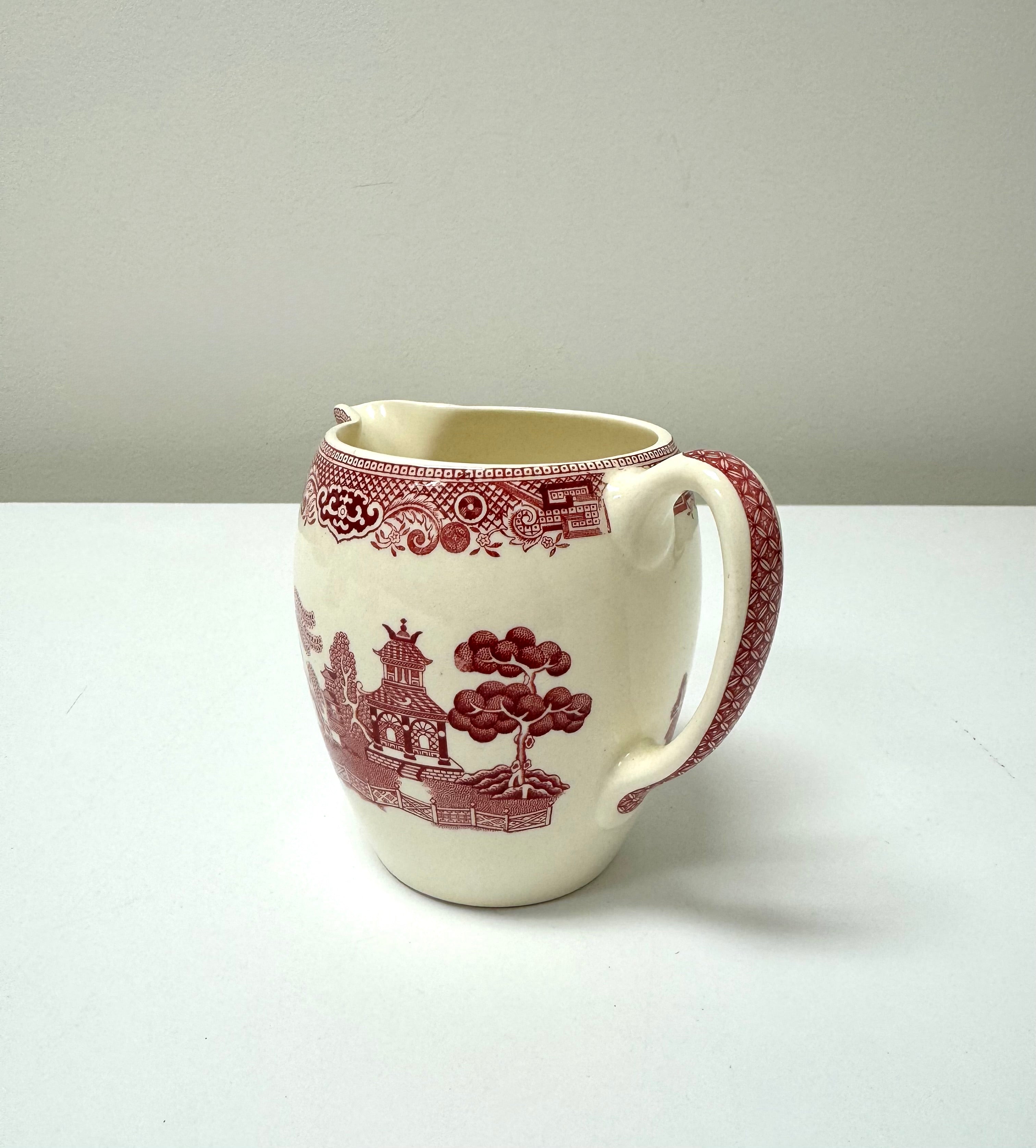Vintage JOHNSON BROS. 'Red Willow' Pitcher