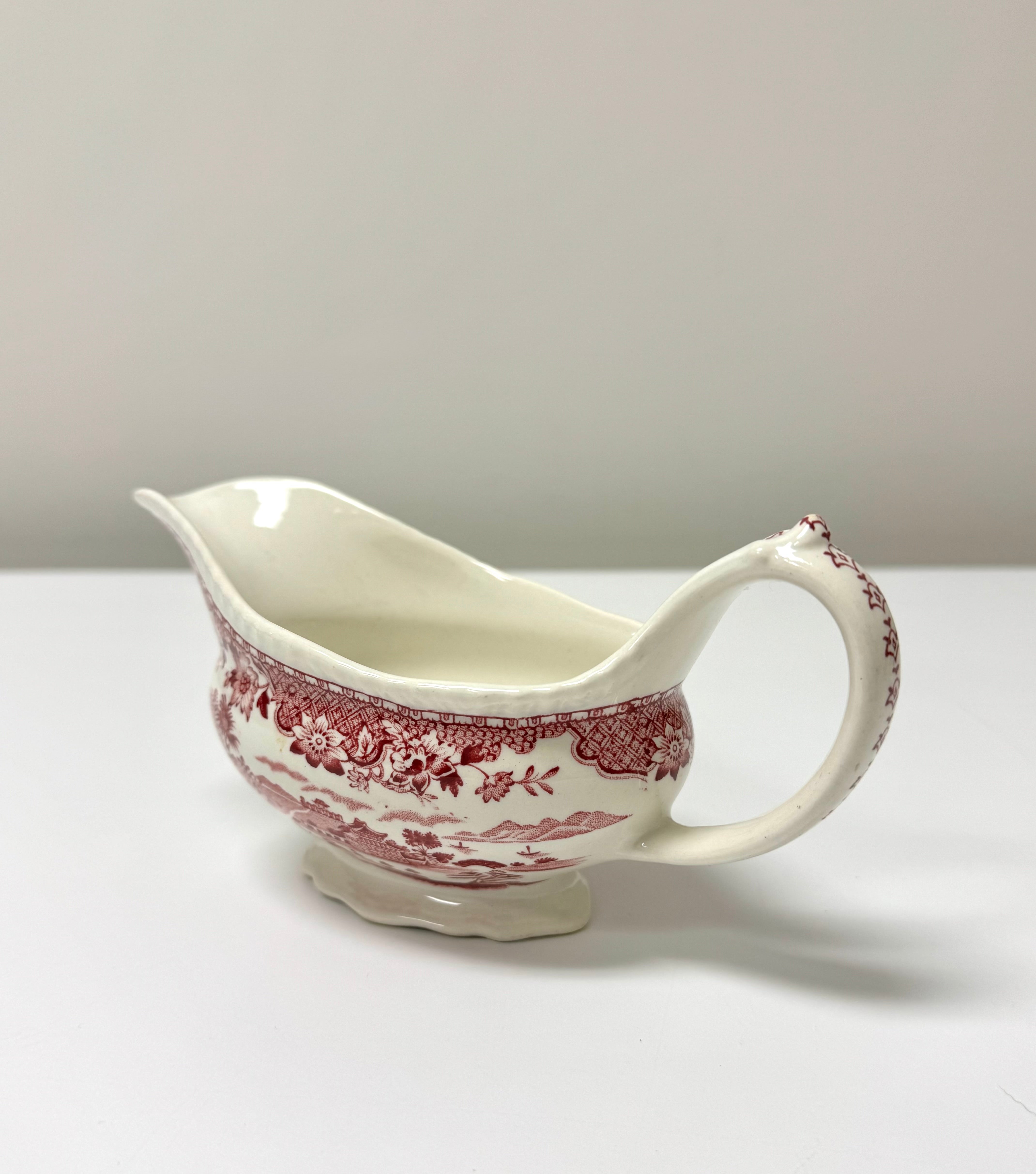 Vintage WOOD'S 'Seaforth' Sauce Boat