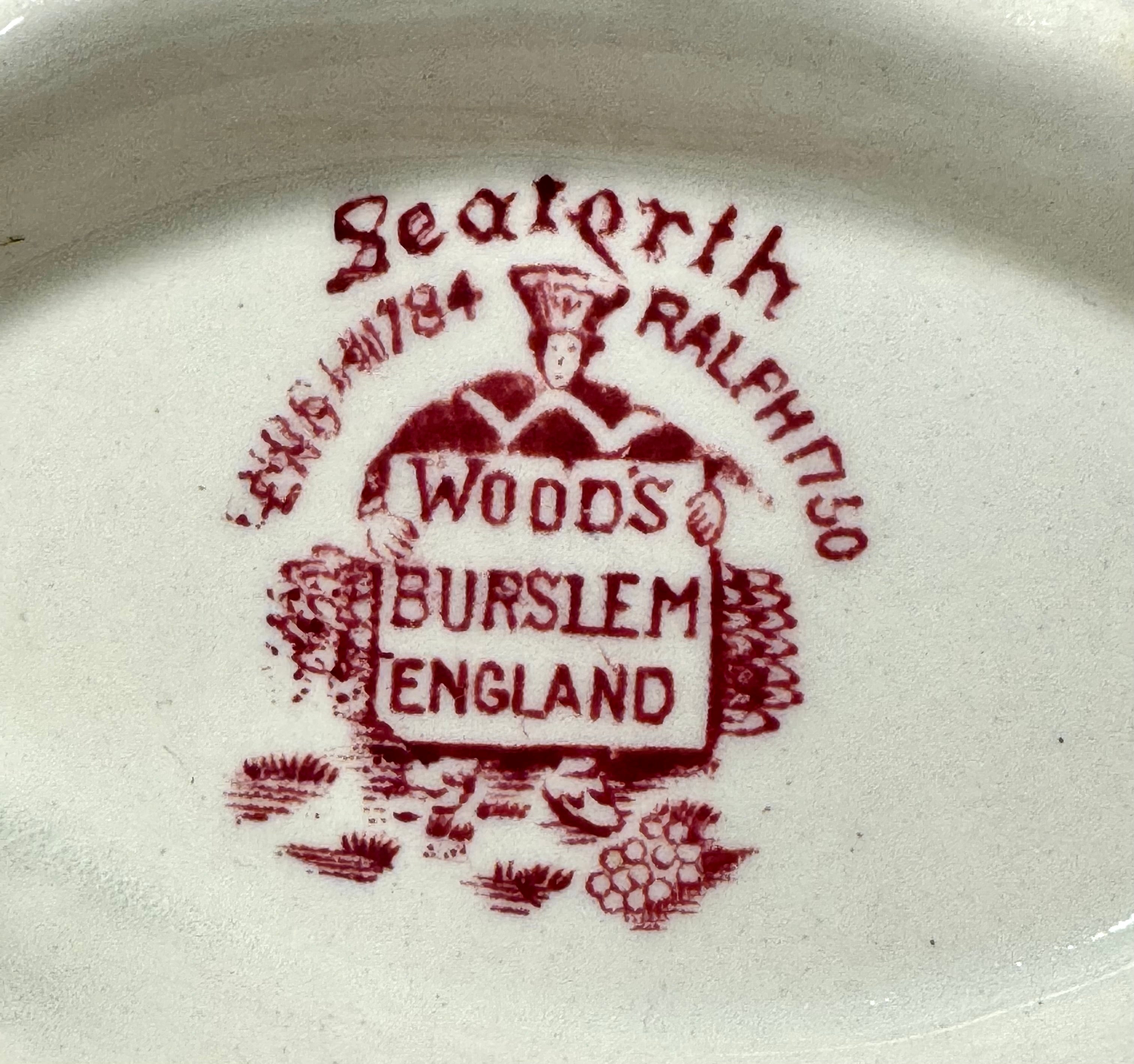 Vintage WOOD'S 'Seaforth' Sauce Boat